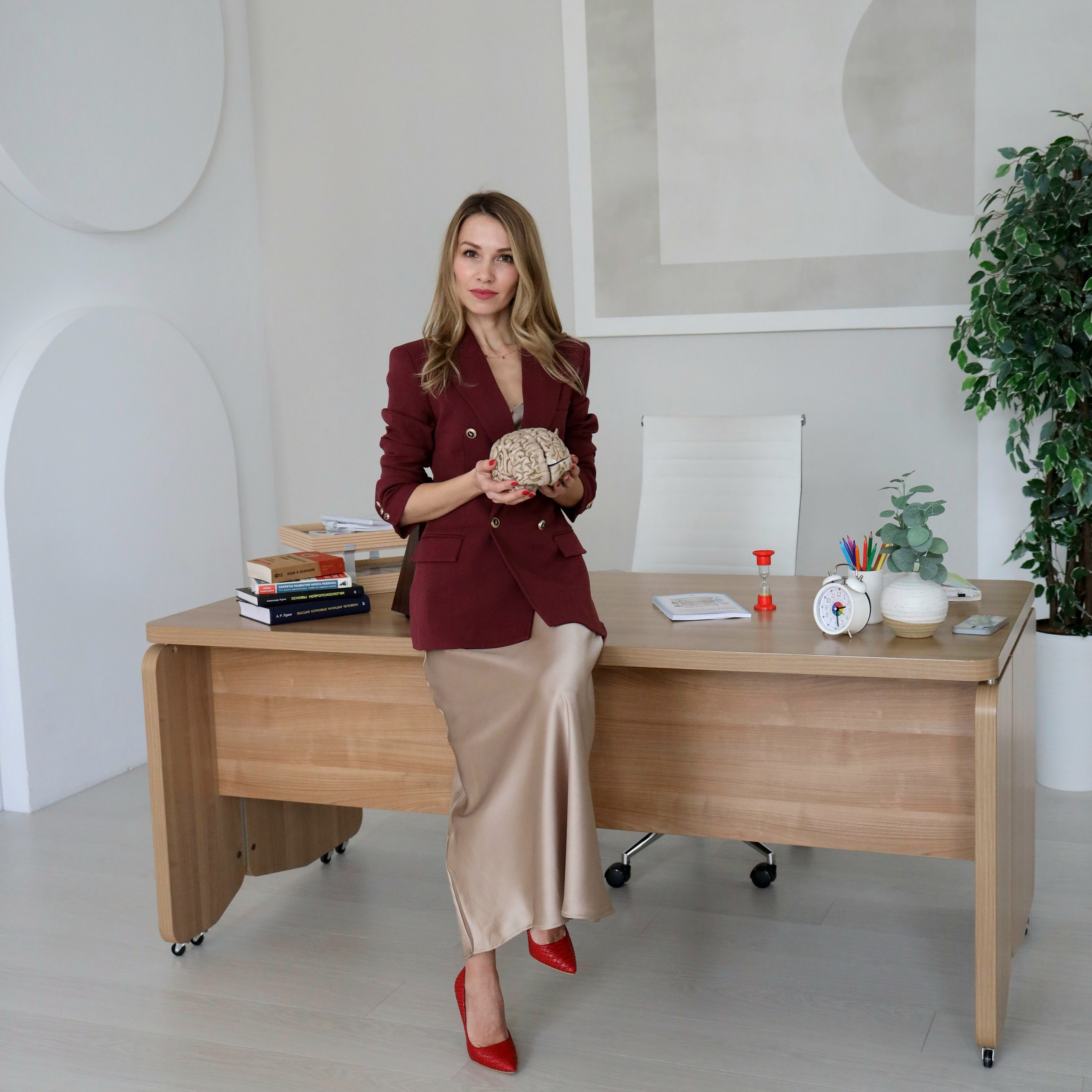 Съёмка для экспертного блога — нейропсихолог