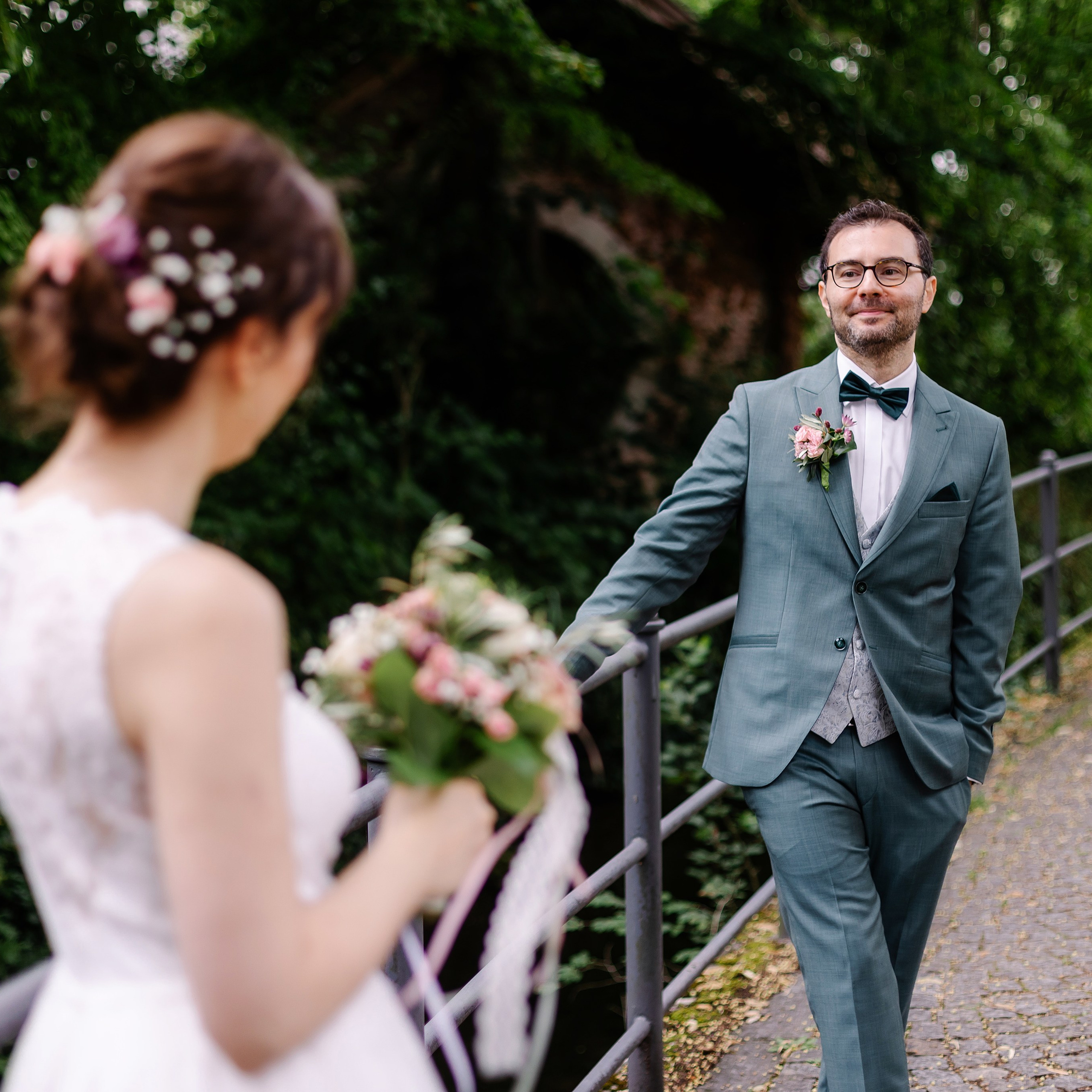 Свадебная фотосессия в парке Исманинга — фотограф Исманинг. Семейный фотограф в Мюнхене Даша Антипина