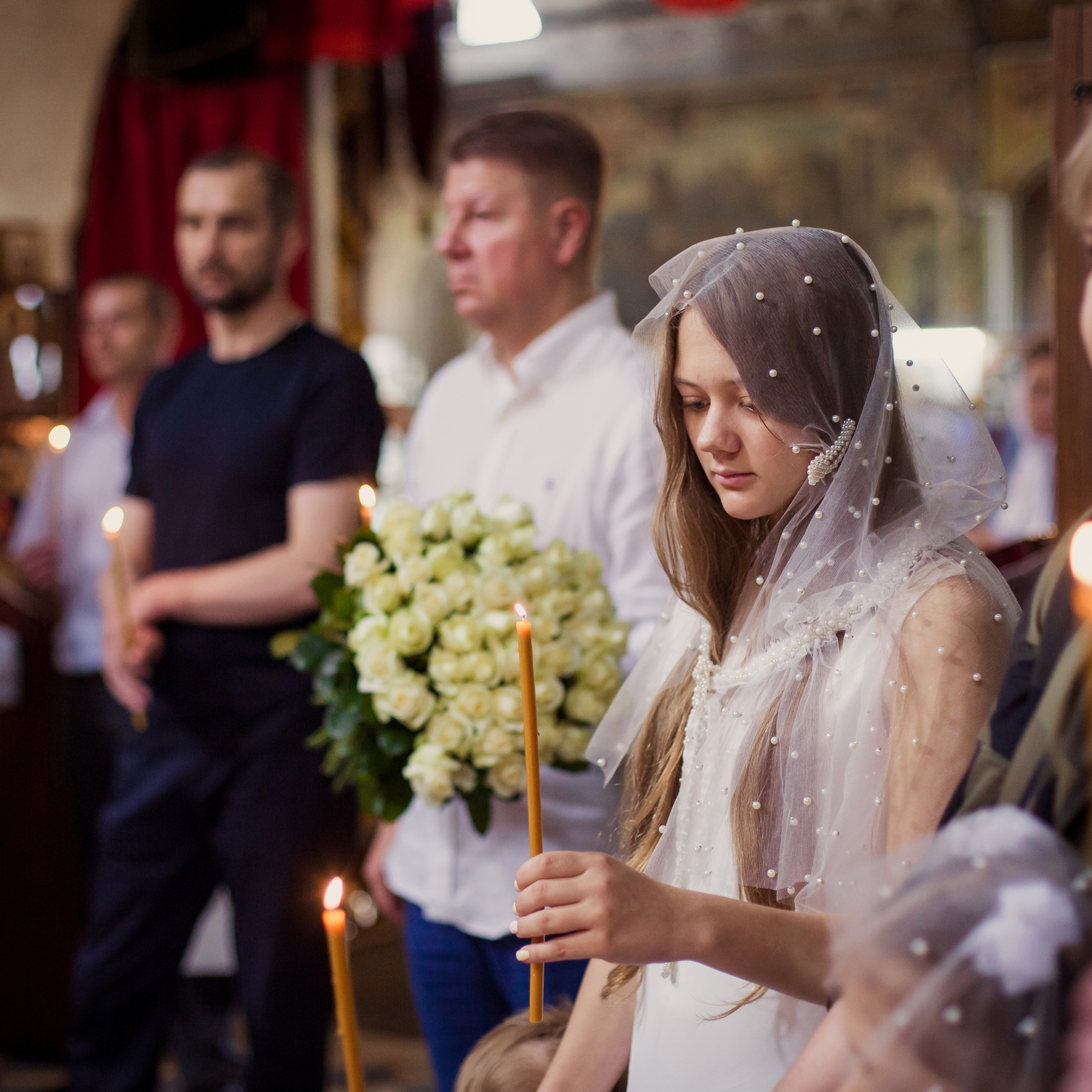 Trauung in der orthodoxen Kirche. Fotografin in München Dasha Antipina
