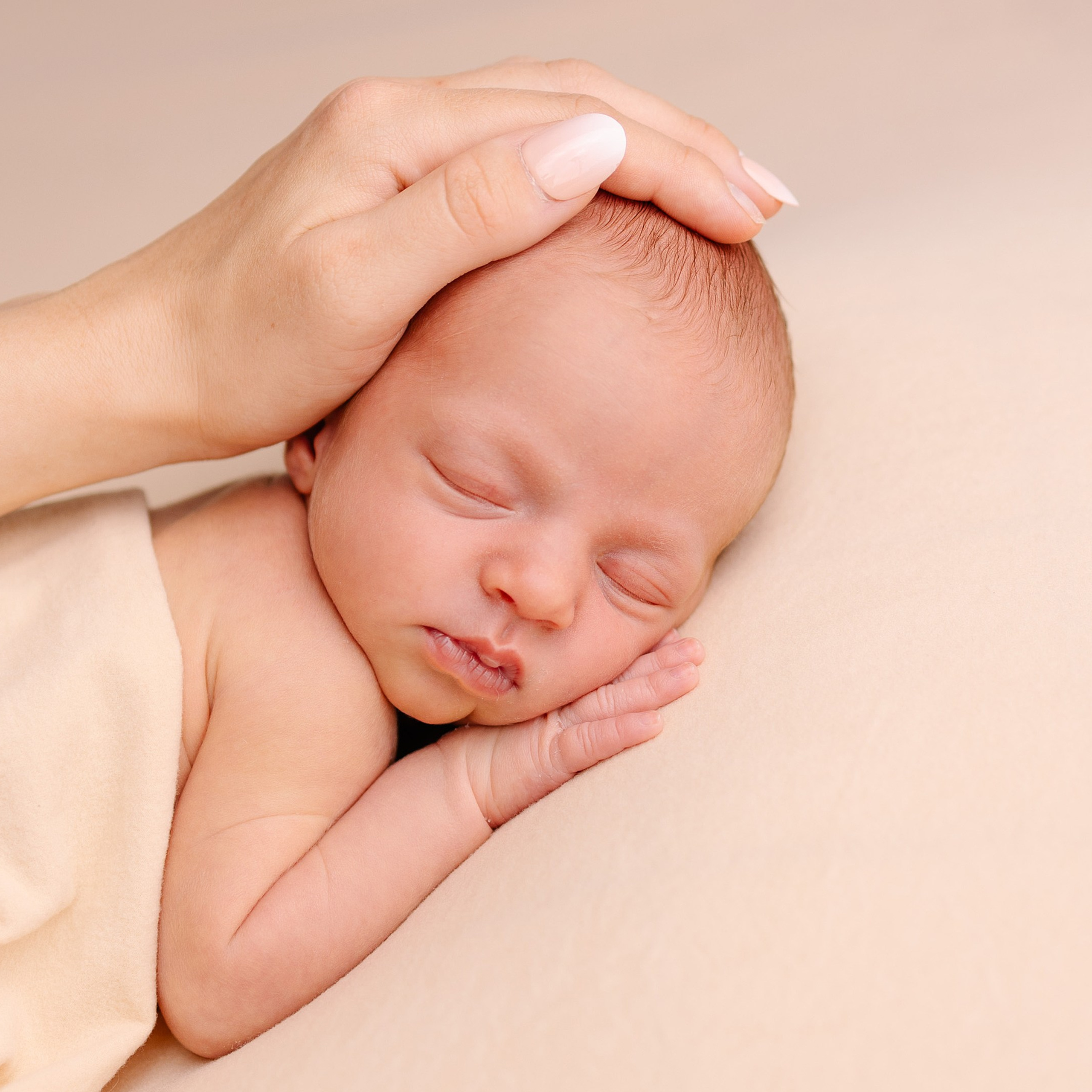 Klassisches Newborn -Fotoshooting. Fotografin in München Dasha Antipina