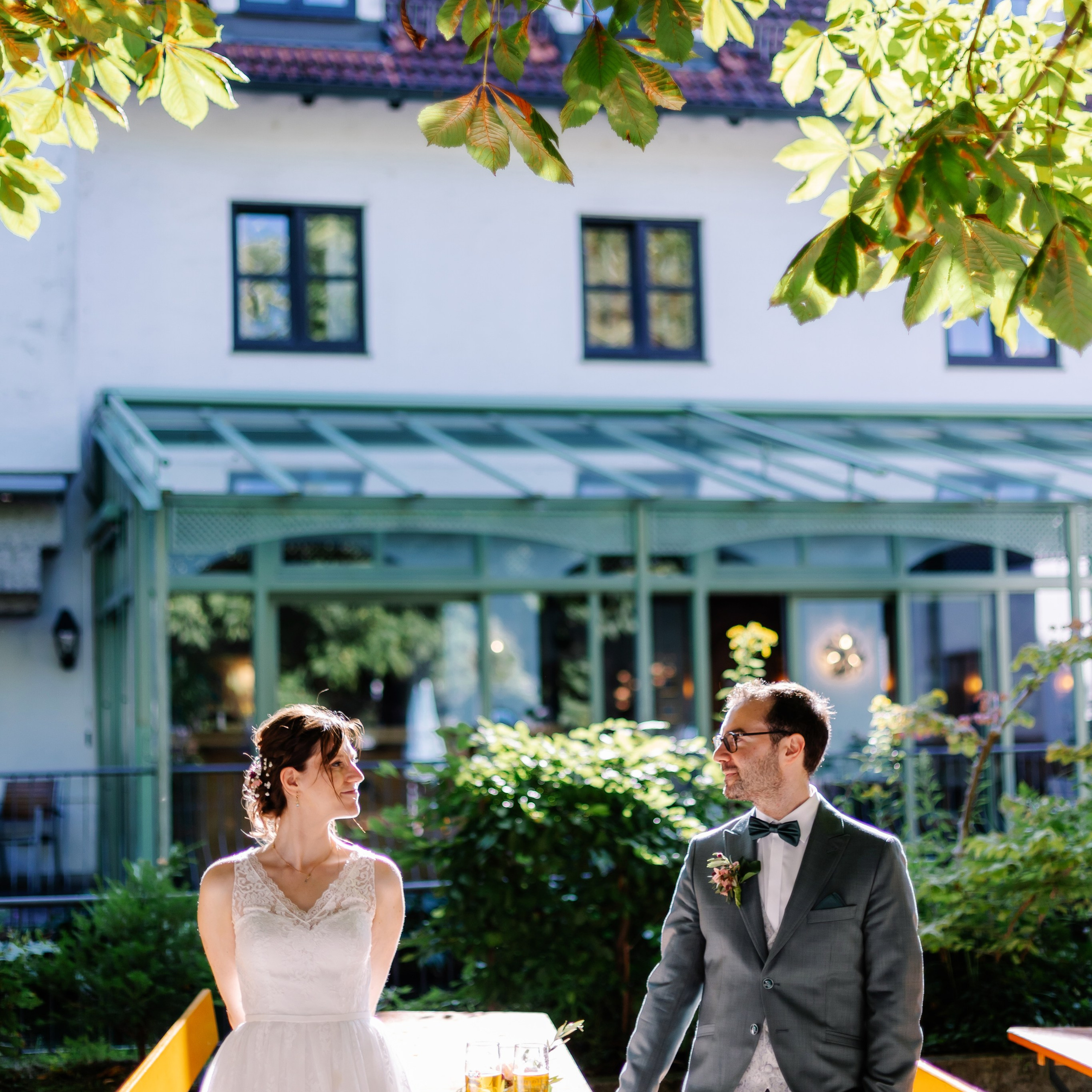 Свадебная фотосессия в парке Исманинга — фотограф Исманинг. Семейный фотограф в Мюнхене Даша Антипина