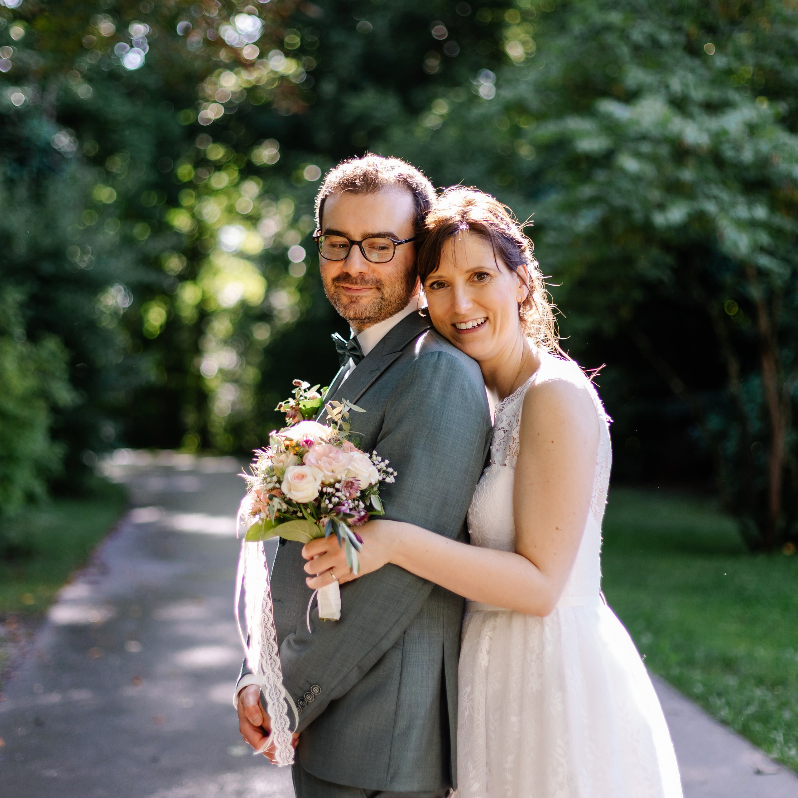 Свадебная фотосессия в парке Исманинга — фотограф Исманинг. Семейный фотограф в Мюнхене Даша Антипина