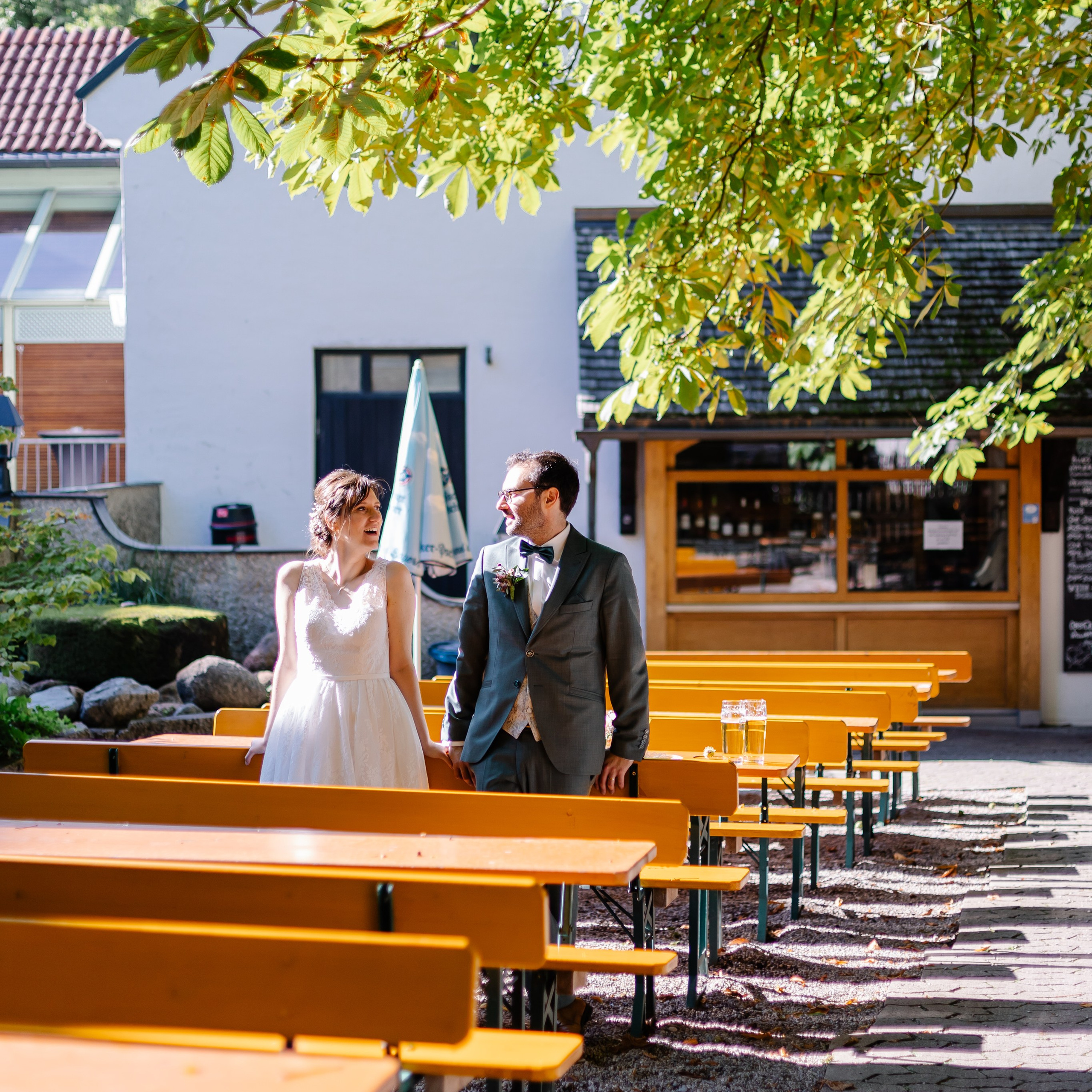 Свадебная фотосессия в парке Исманинга — фотограф Исманинг. Семейный фотограф в Мюнхене Даша Антипина