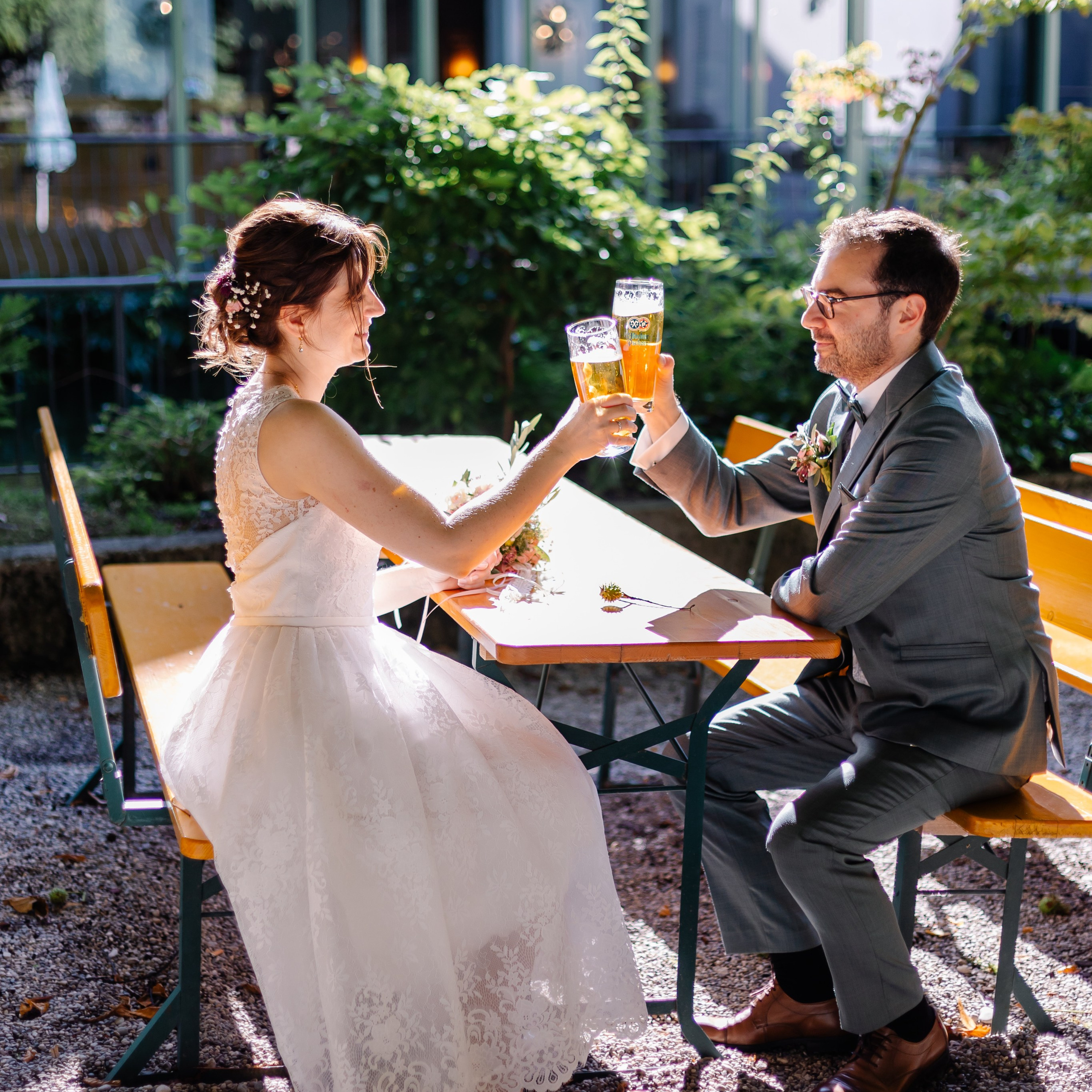 Свадебная фотосессия в парке Исманинга — фотограф Исманинг. Семейный фотограф в Мюнхене Даша Антипина