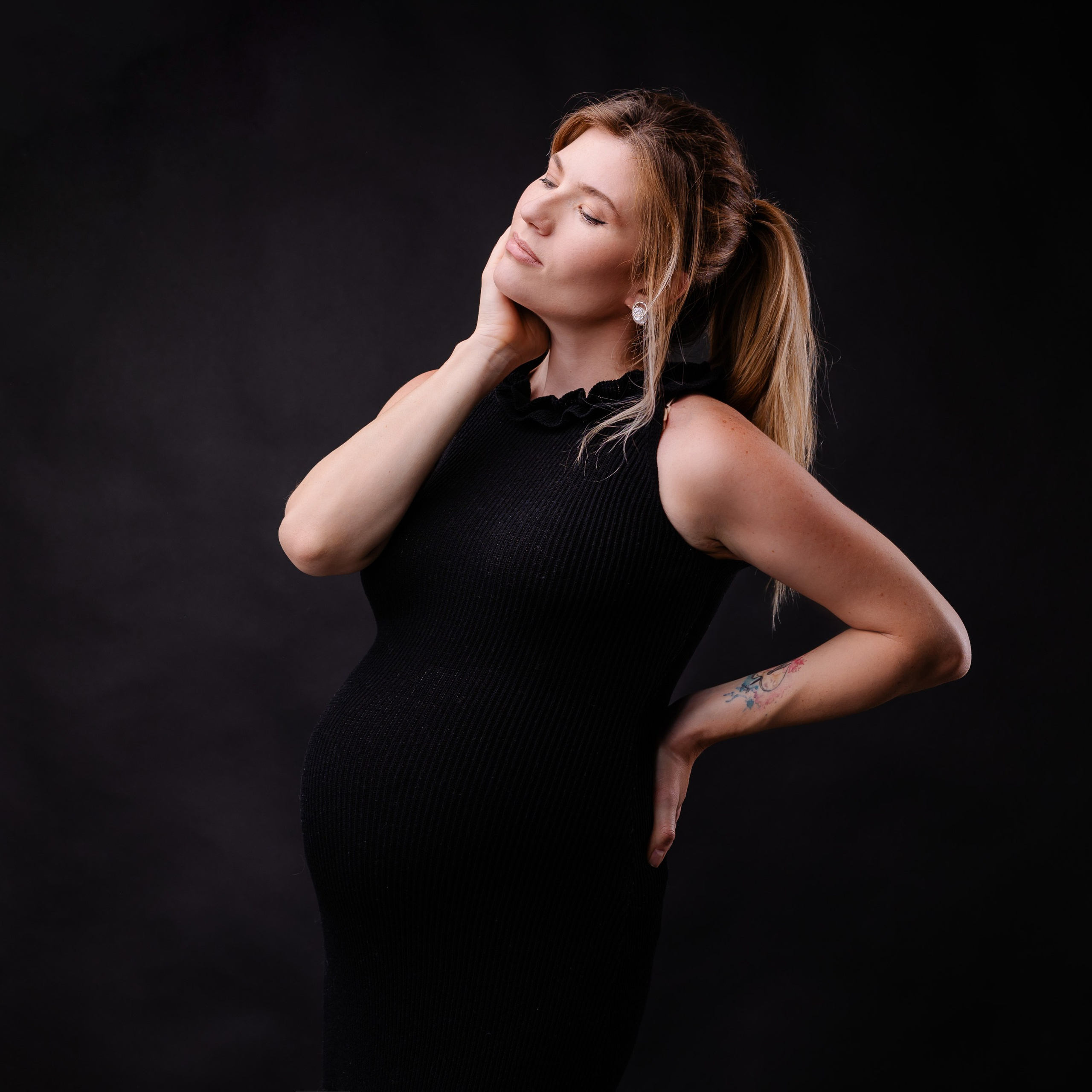 Schwangerschaft Fotoshooting. Fotografin in München Dasha Antipina