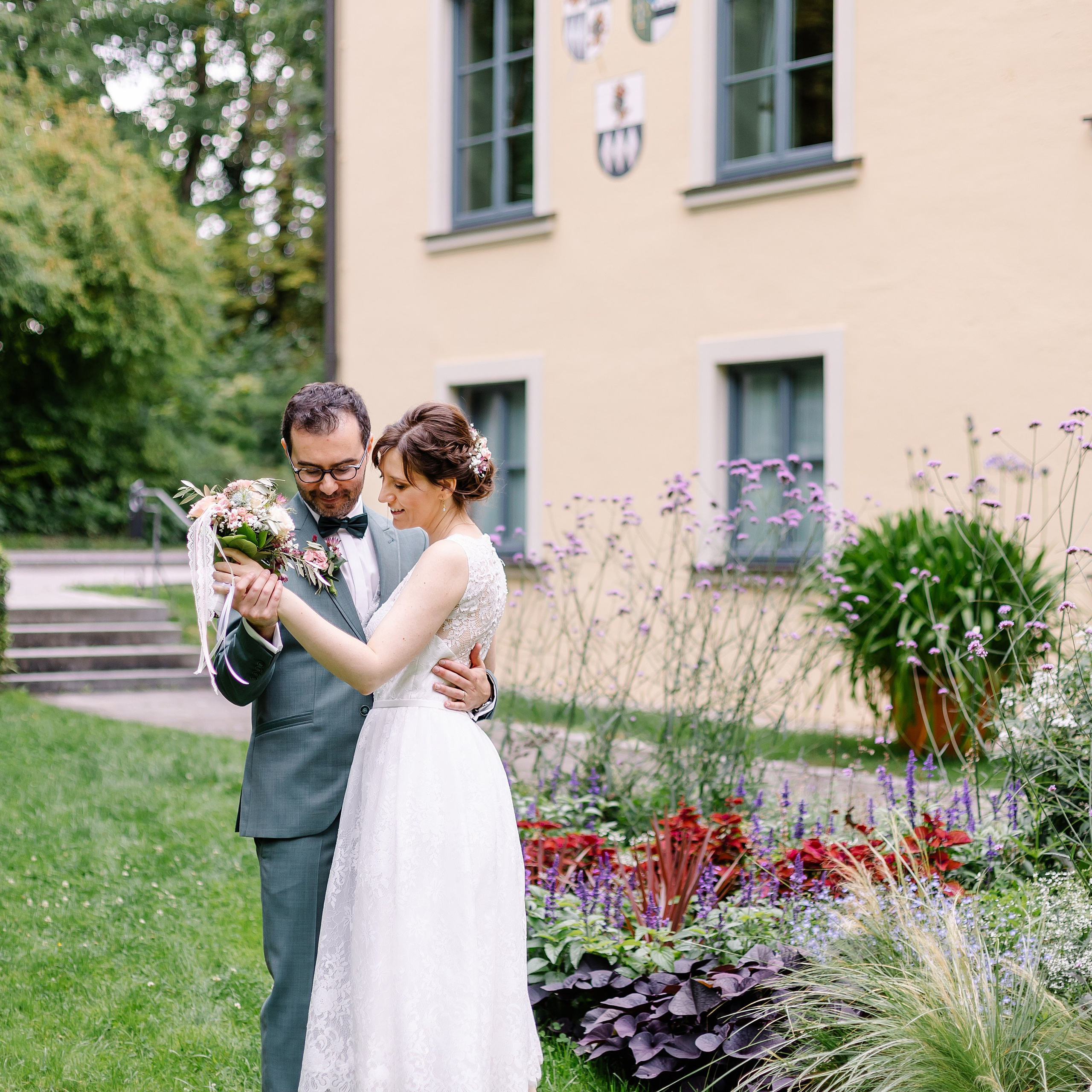 Свадебная фотосессия в парке Исманинга — фотограф Исманинг. Семейный фотограф в Мюнхене Даша Антипина