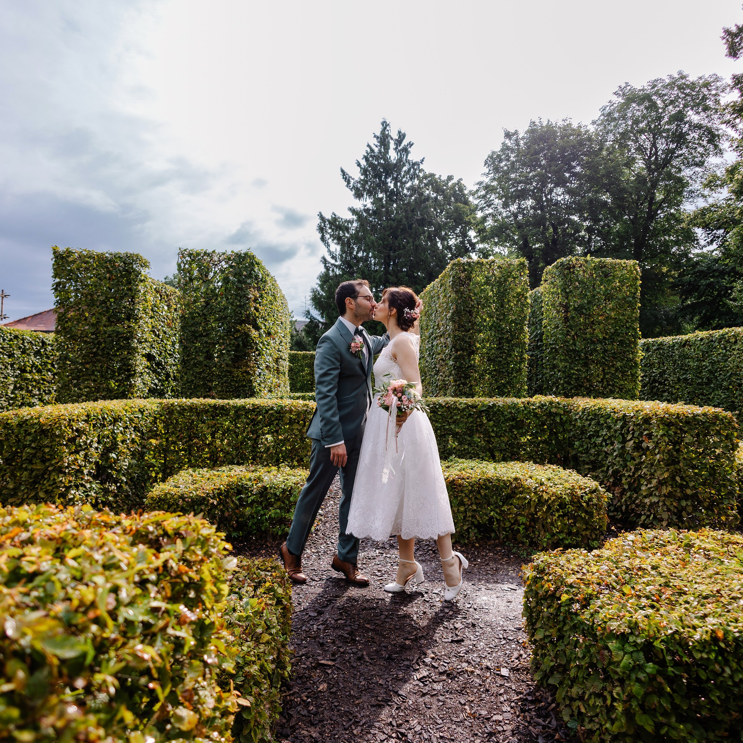 Свадебная фотосессия в парке Исманинга — фотограф Исманинг. Семейный фотограф в Мюнхене Даша Антипина