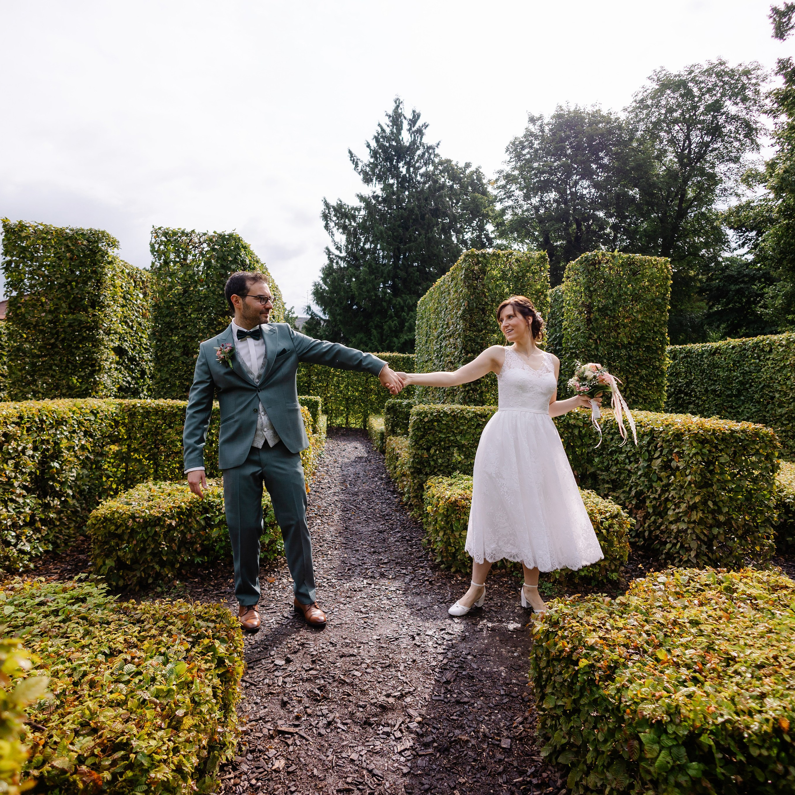 Свадебная фотосессия в парке Исманинга — фотограф Исманинг. Семейный фотограф в Мюнхене Даша Антипина