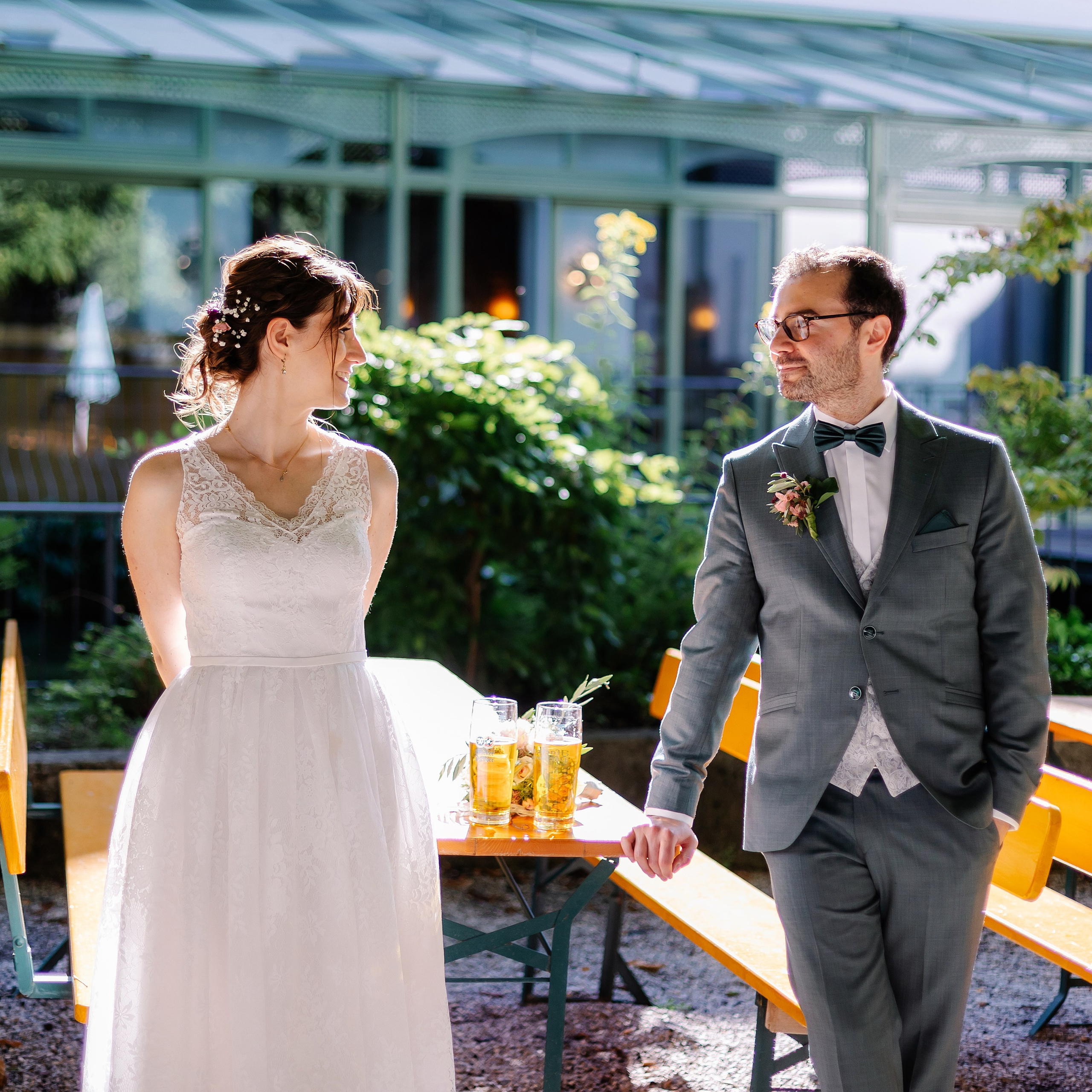 Свадебная фотосессия в парке Исманинга — фотограф Исманинг. Семейный фотограф в Мюнхене Даша Антипина