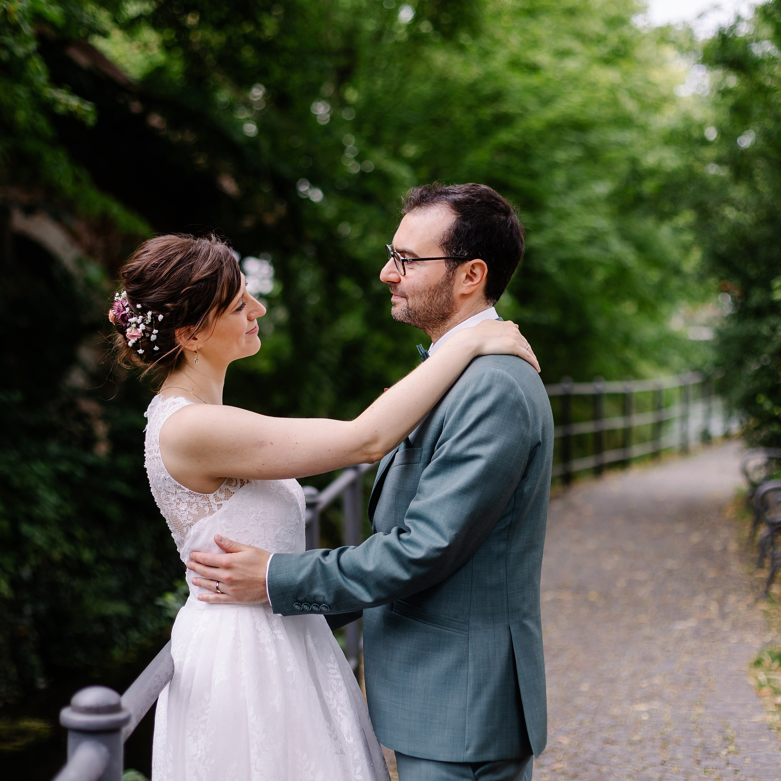 Свадебная фотосессия в парке Исманинга — фотограф Исманинг. Семейный фотограф в Мюнхене Даша Антипина
