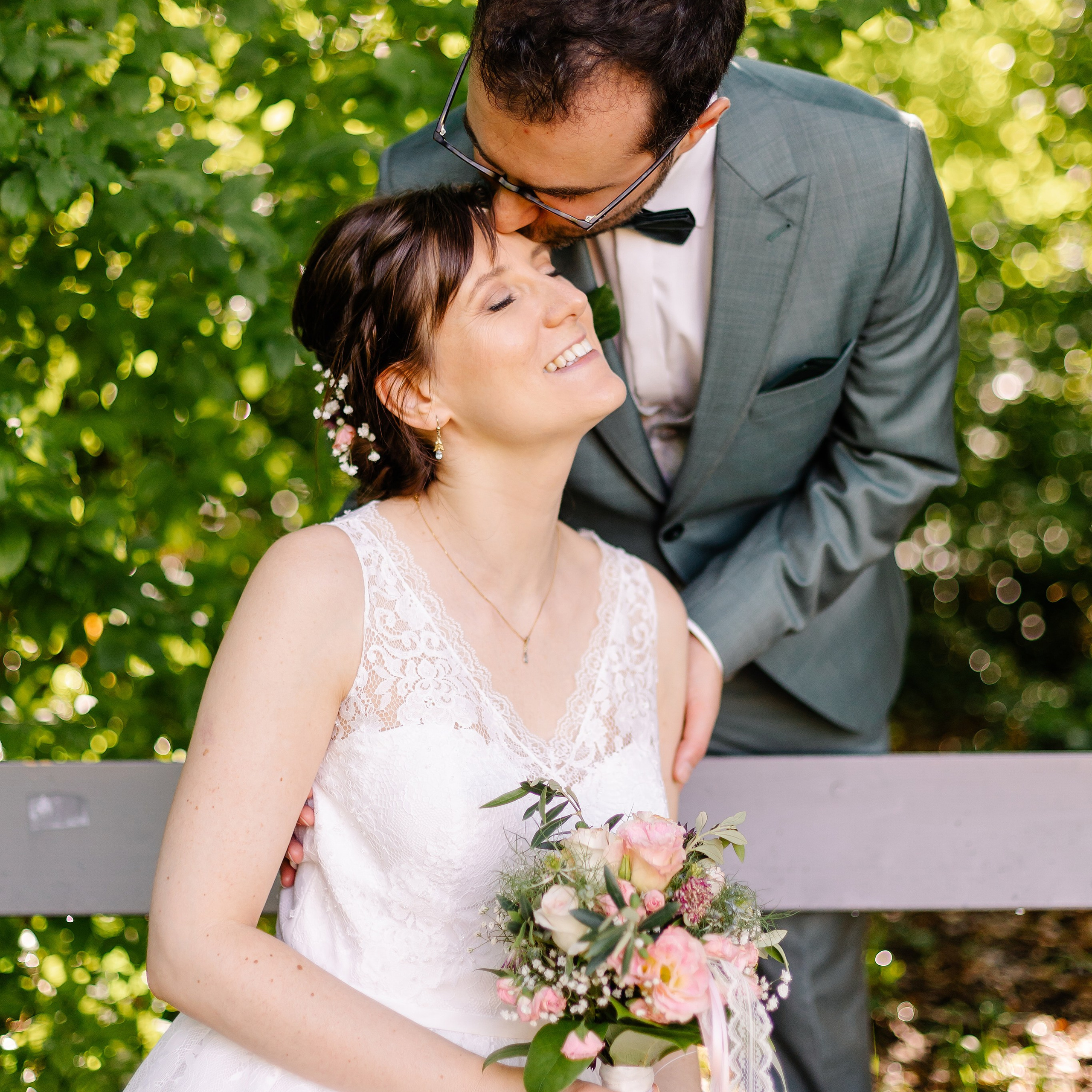 Свадебная фотосессия в парке Исманинга — фотограф Исманинг. Семейный фотограф в Мюнхене Даша Антипина