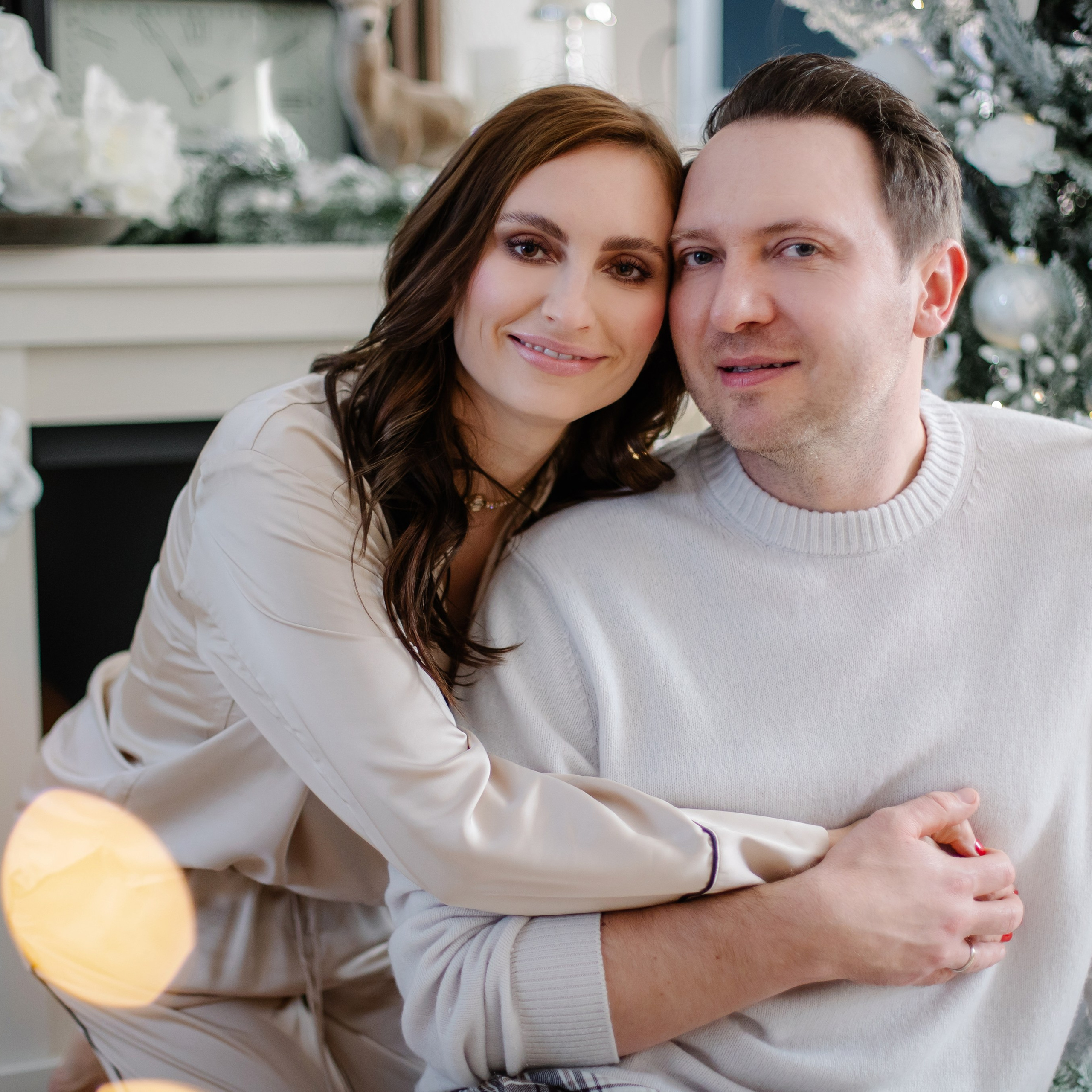 Gemütliches Weihnachtsfotoshooting zu Hause. Fotografin in München Dasha Antipina