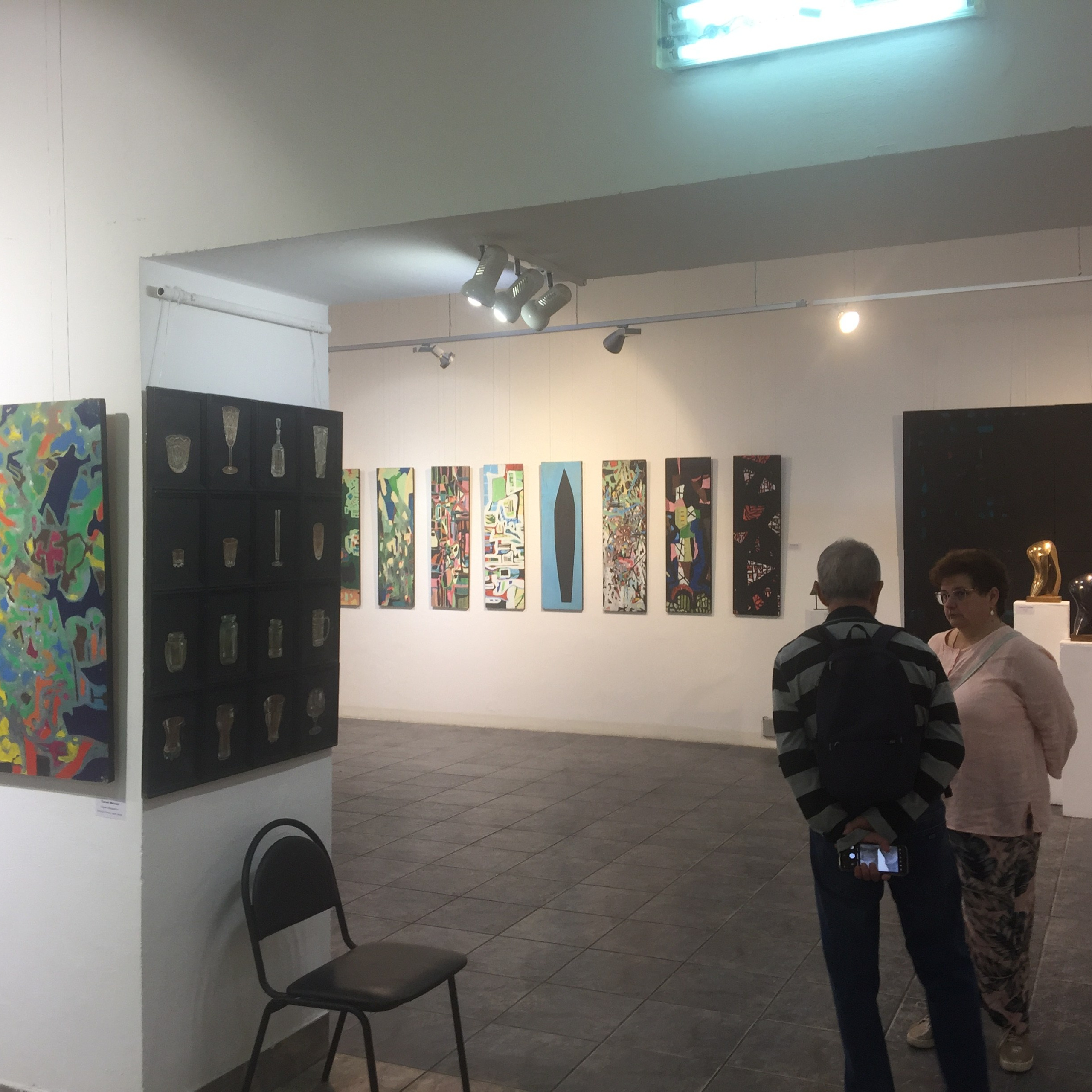 Выставка «ТОЧКА СХОДА». Ассоциация художников монументалистов г. Москва