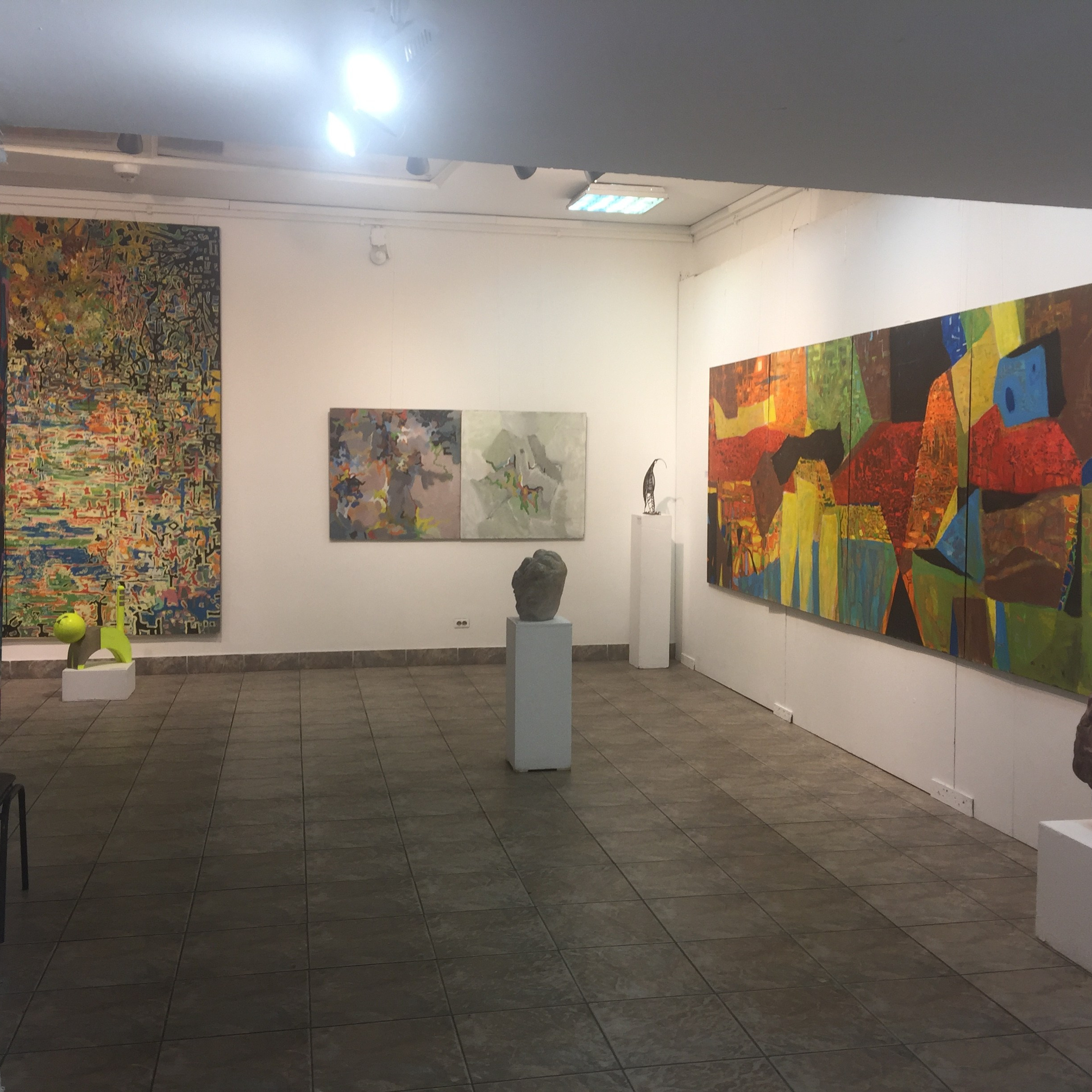 Выставка «ТОЧКА СХОДА». Ассоциация художников монументалистов г. Москва