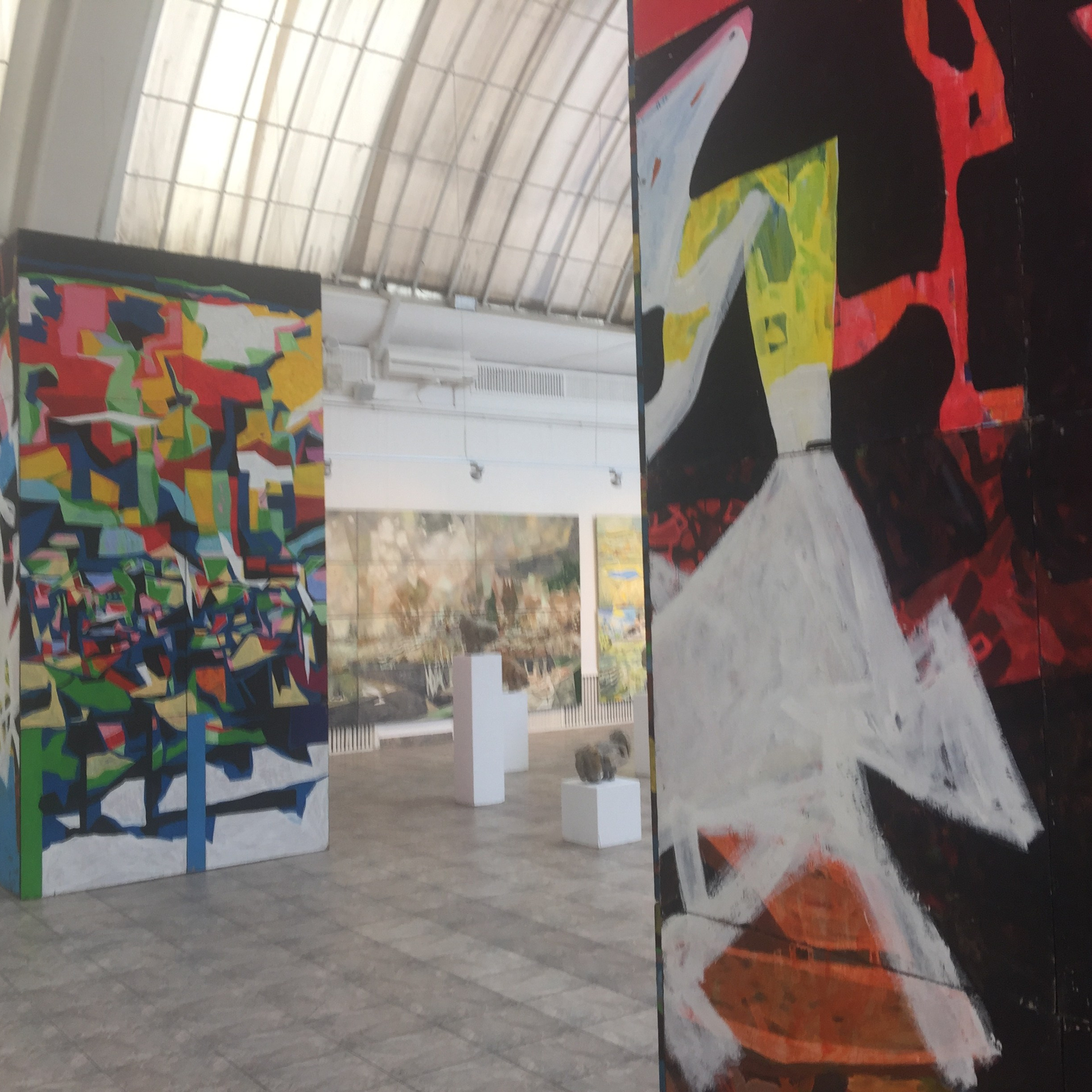 Выставка «ТОЧКА СХОДА». Ассоциация художников монументалистов г. Москва