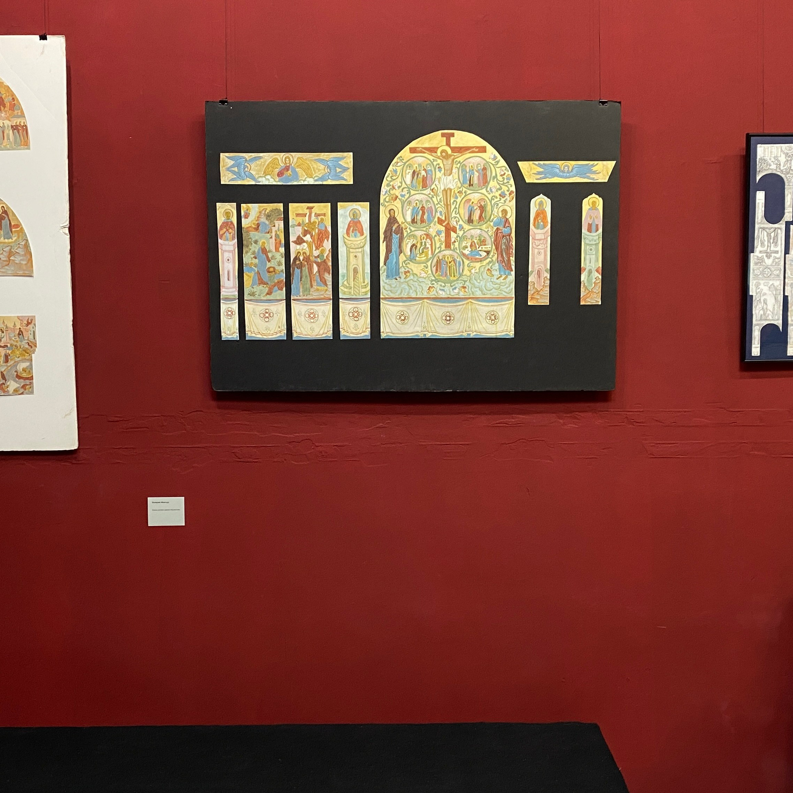 Выставка МОНУМЕНТАЛКА ПОД МИКРОСКОПОМ. Ассоциация художников монументалистов г. Москва