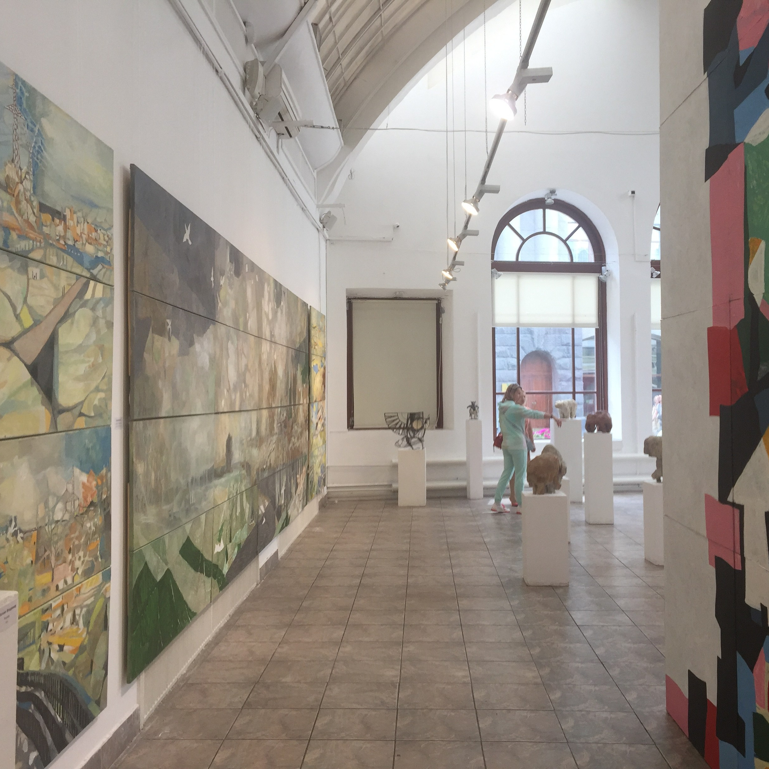 Выставка «ТОЧКА СХОДА». Ассоциация художников монументалистов г. Москва