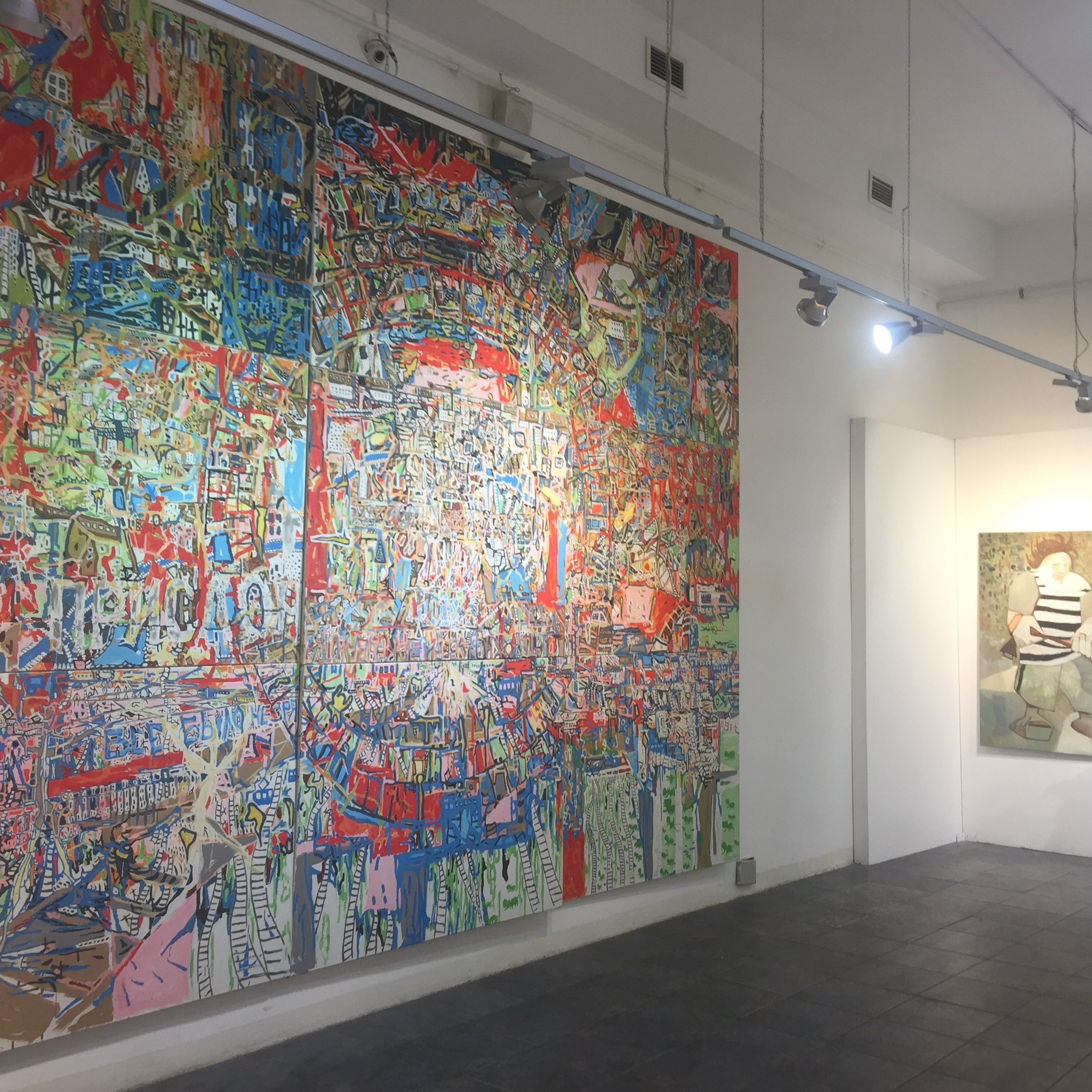 Выставка «ТОЧКА СХОДА». Ассоциация художников монументалистов г. Москва