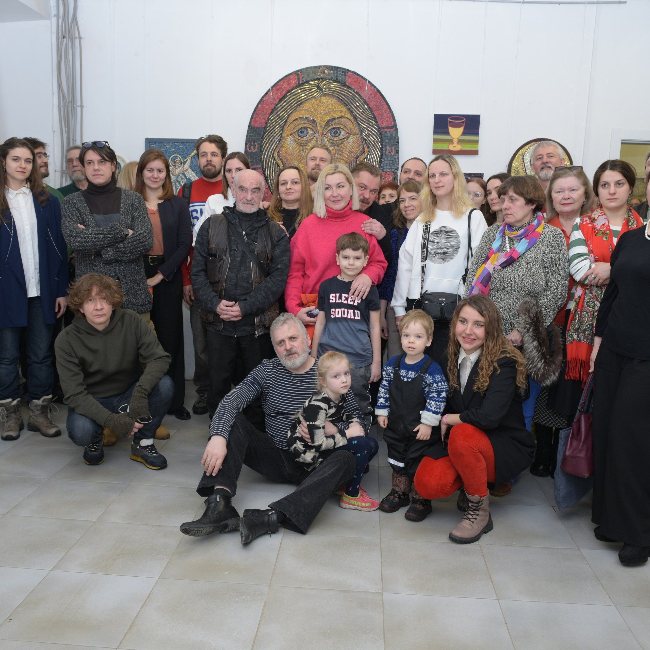 Выставка «КАМЕНЬ. НОЖНИЦЫ. БУМАГА». Ассоциация художников монументалистов г. Москва