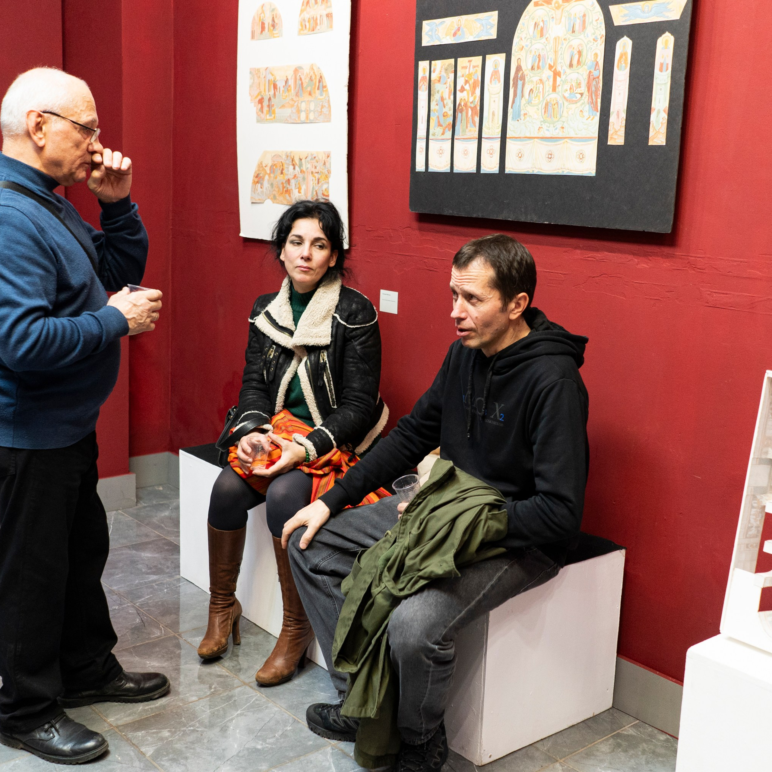 Выставка МОНУМЕНТАЛКА ПОД МИКРОСКОПОМ. Ассоциация художников монументалистов г. Москва