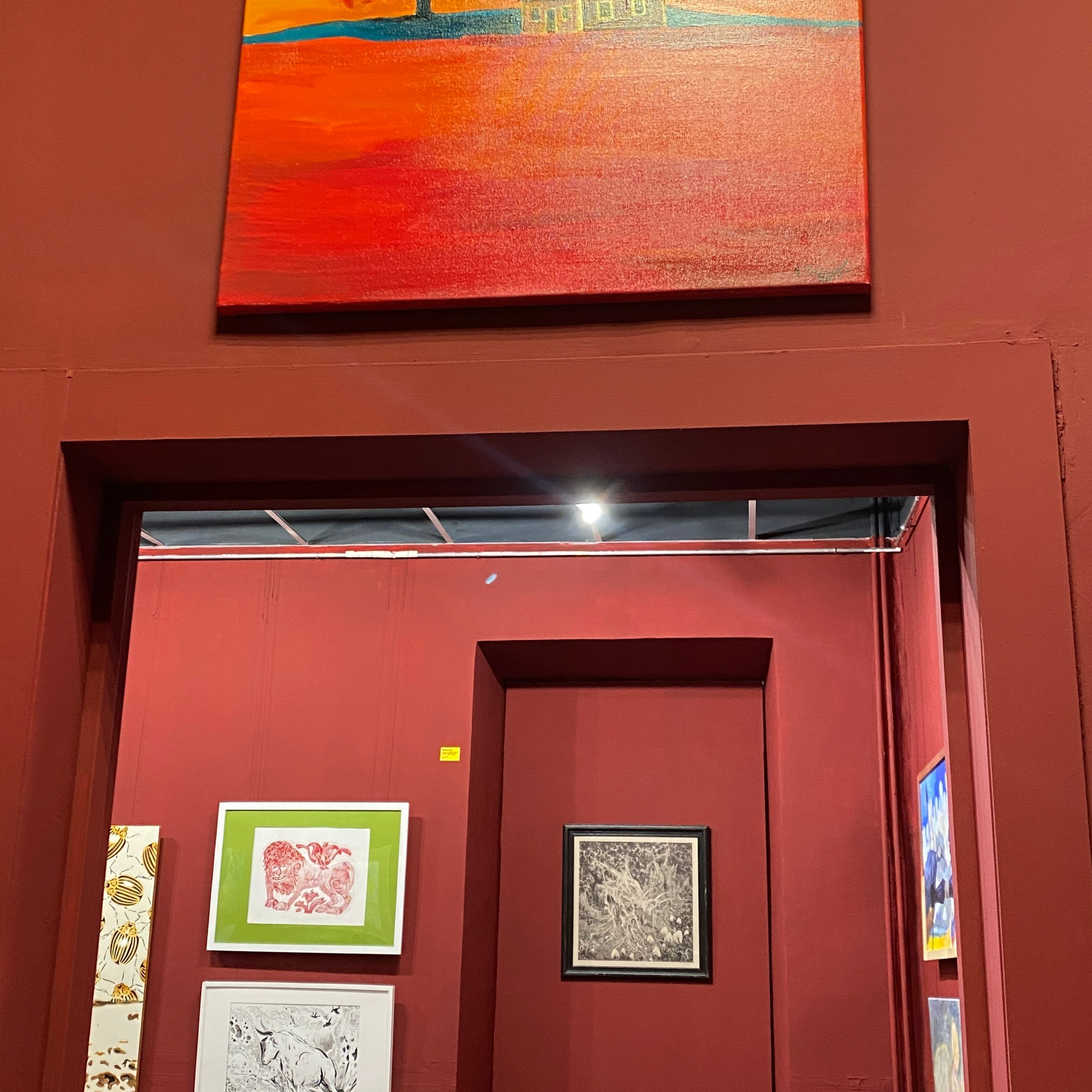 Выставка / БЫКИ И КОМАРЫ /. Ассоциация художников монументалистов г. Москва