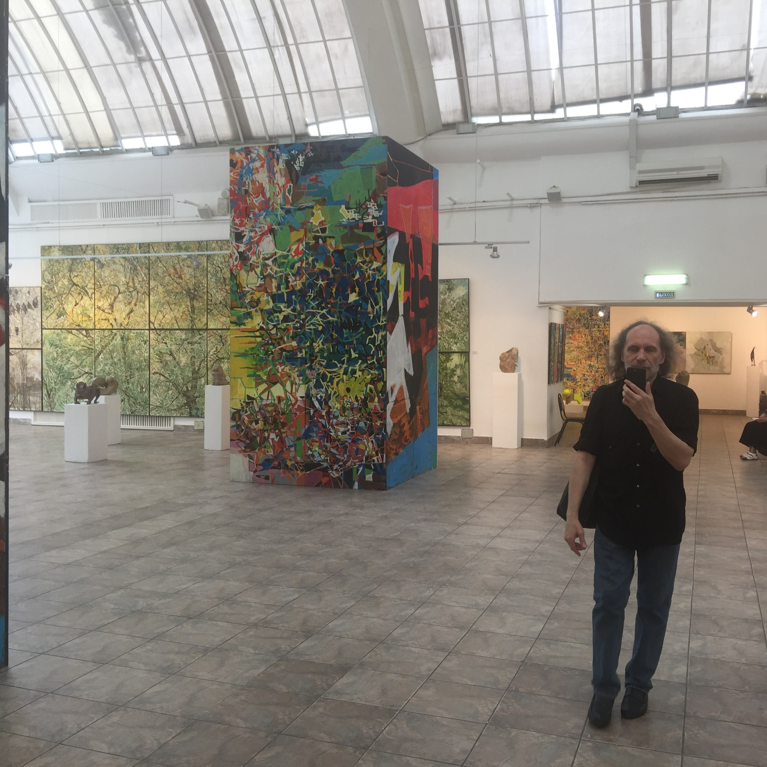 Выставка «ТОЧКА СХОДА». Ассоциация художников монументалистов г. Москва