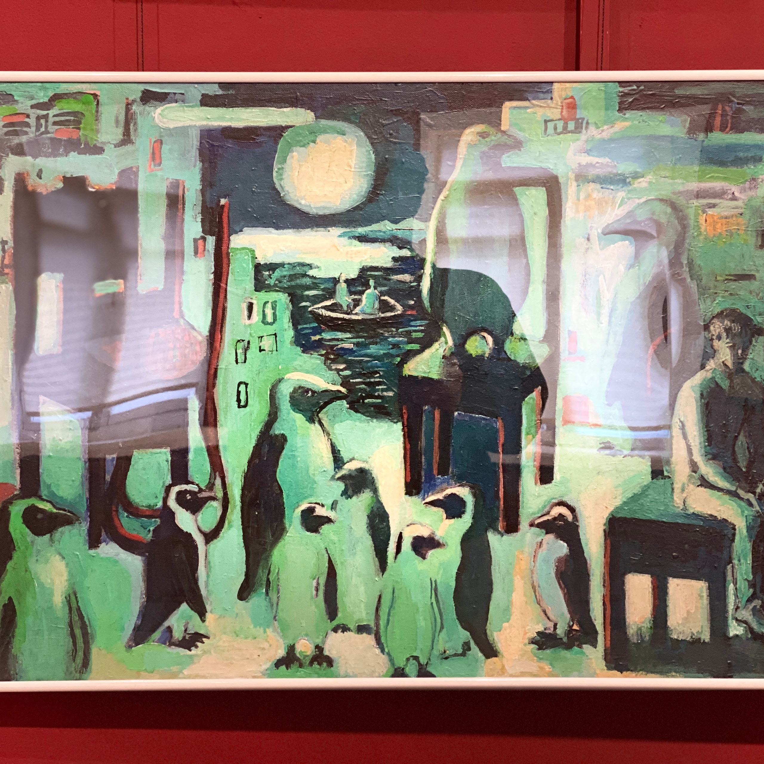 Выставка / БЫКИ И КОМАРЫ /. Ассоциация художников монументалистов г. Москва