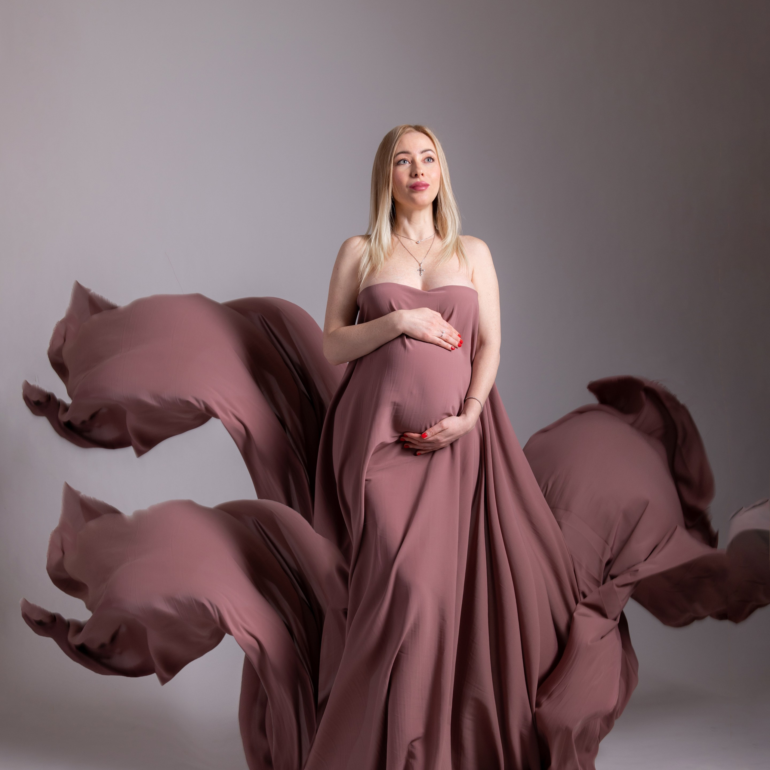 В летящих тканях