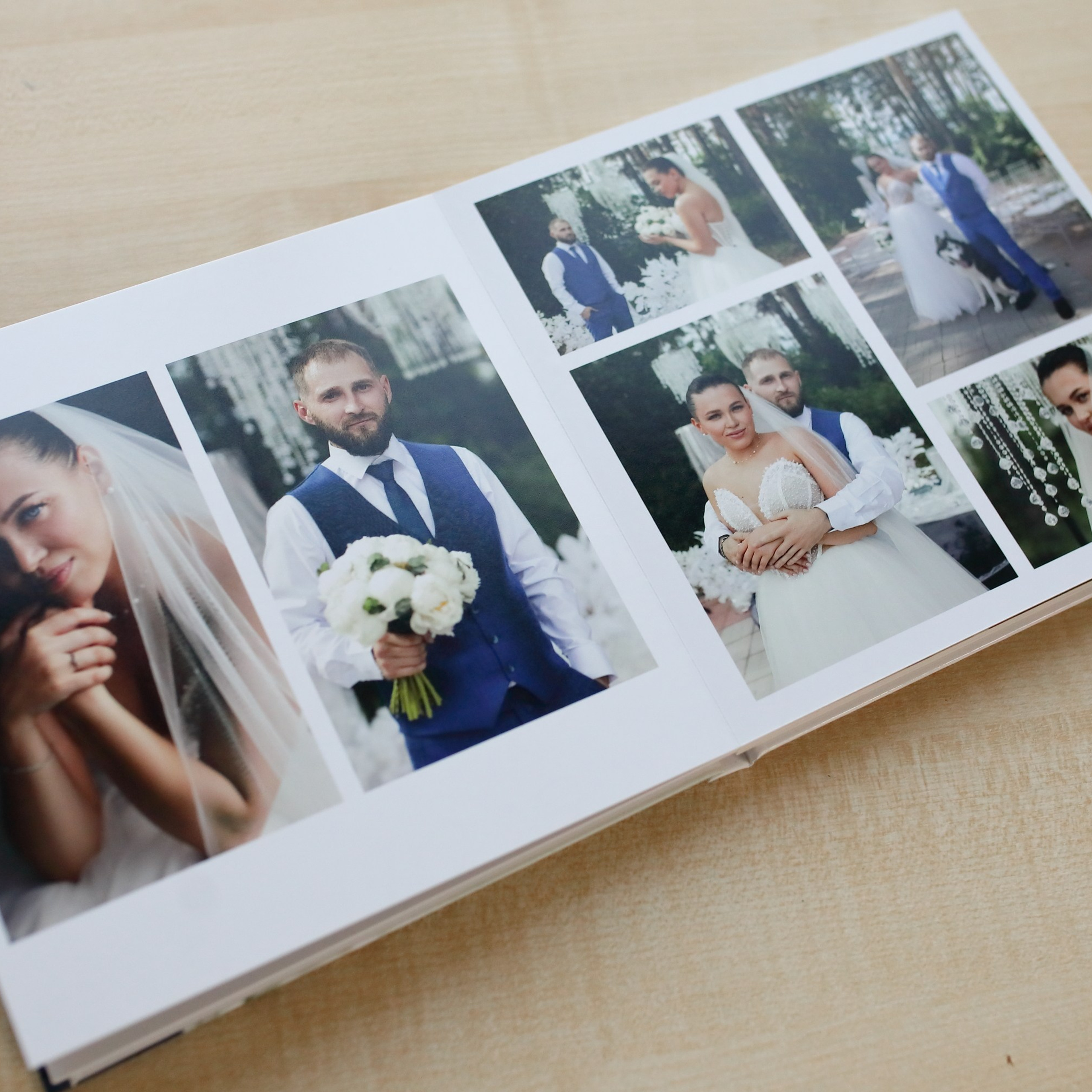 Свадебная фотокнига. Свадебный и семейный фотограф и видеограф в Екатеринбурге Полянские Тимур и Анастасия