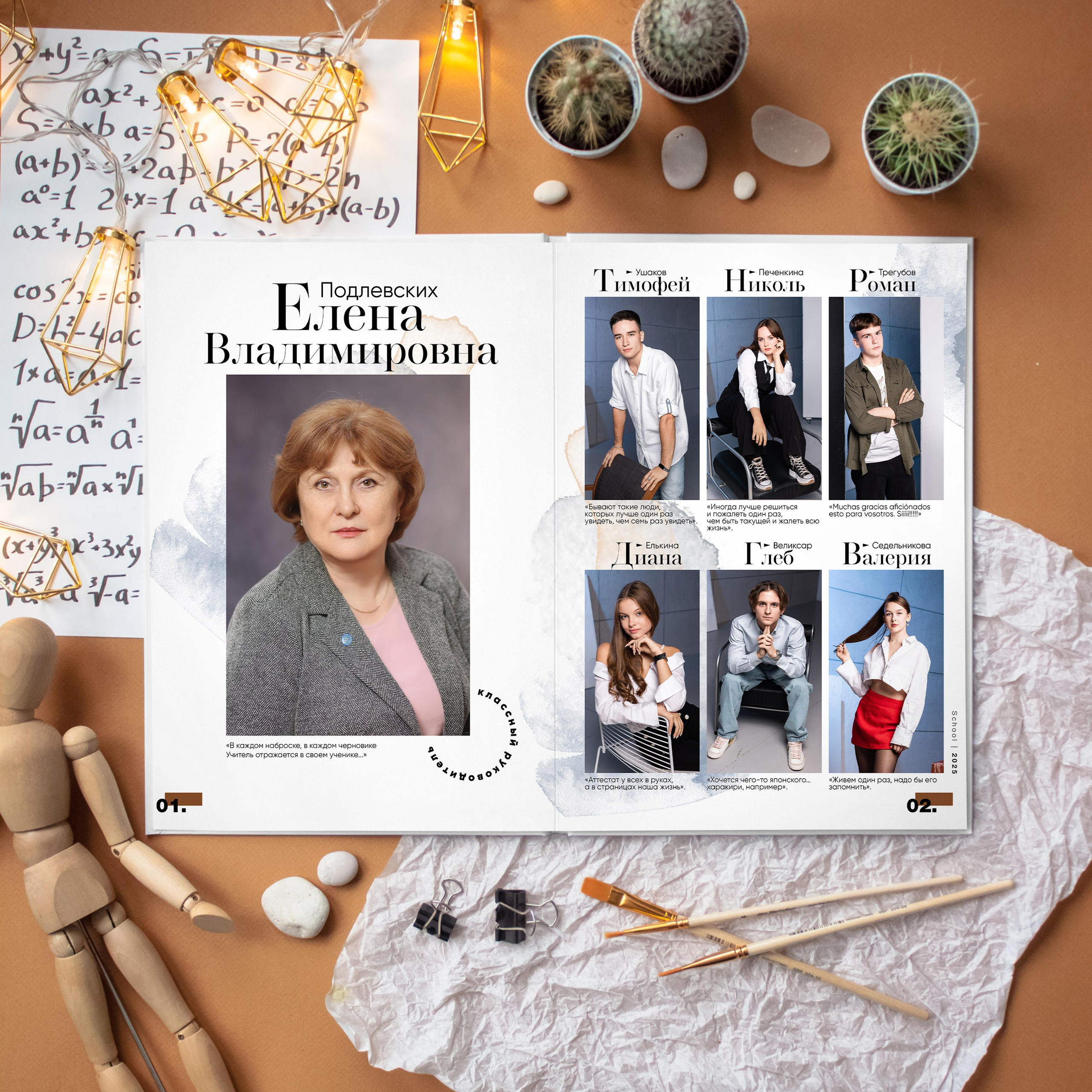 Выпускные альбомы для старшеклассников. Семейный и детский фотограф в Туле