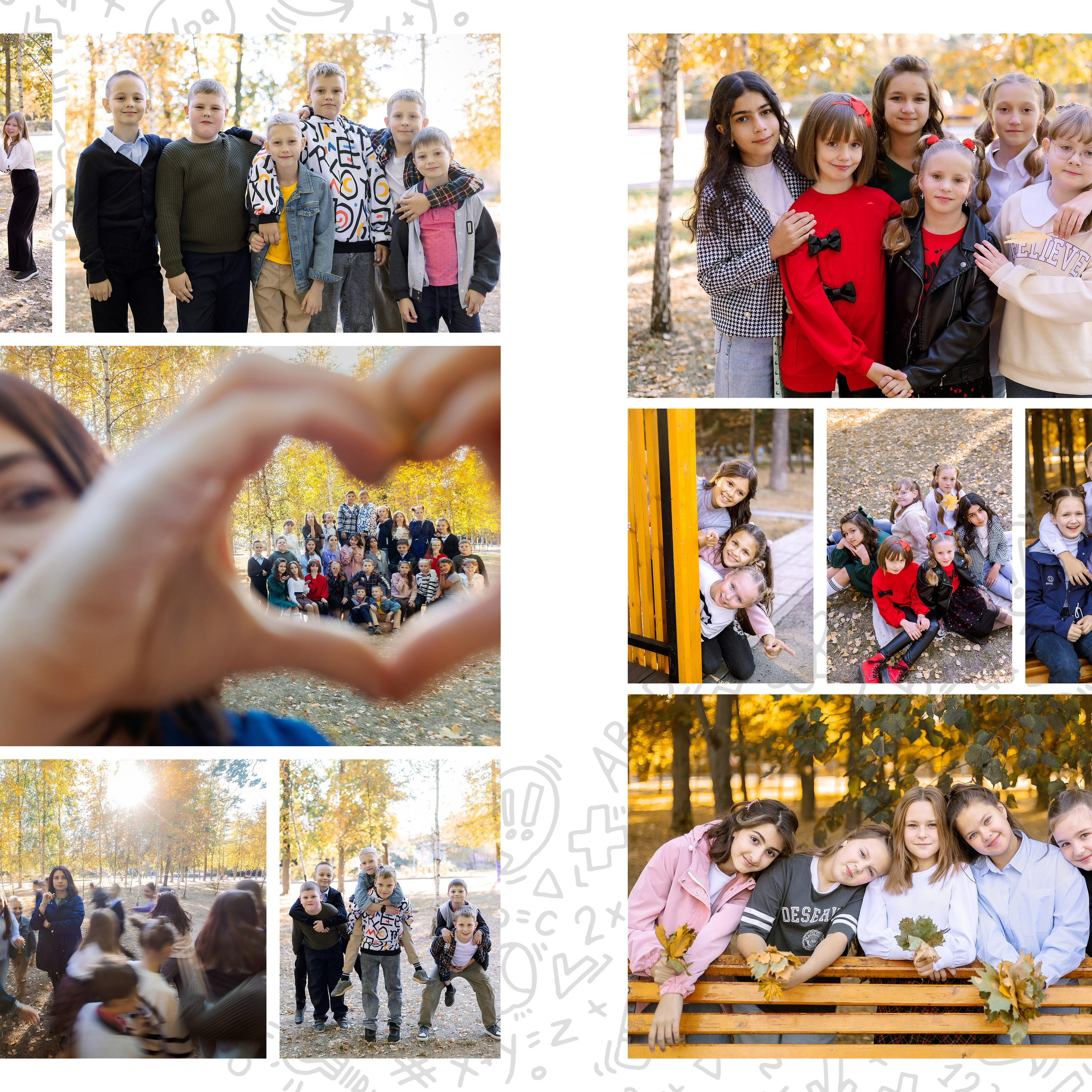 Выпускные альбомы для 4 классов. Семейный и детский фотограф в Туле