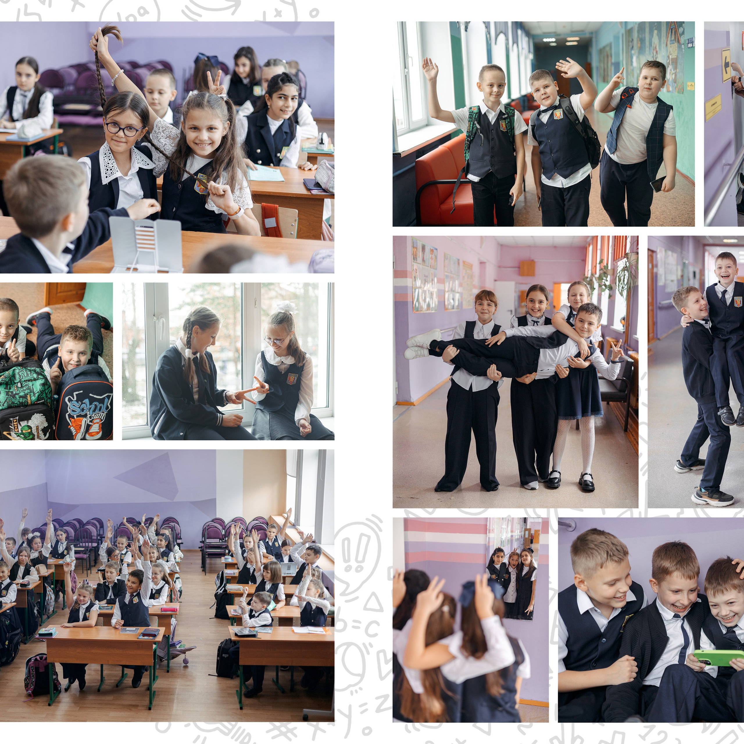 Выпускные альбомы для 4 классов. Семейный и детский фотограф в Туле