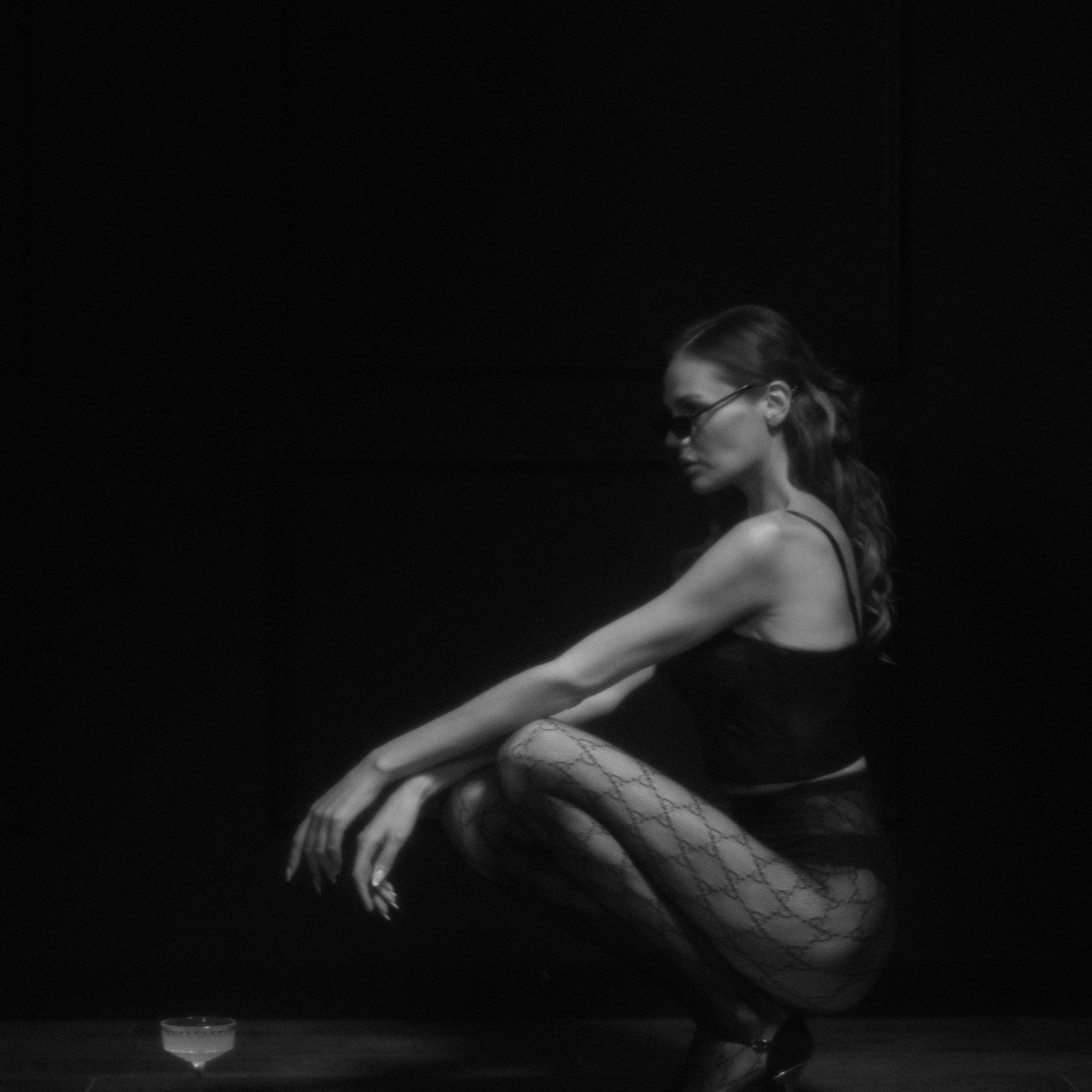 Светлана черно — белая съемка