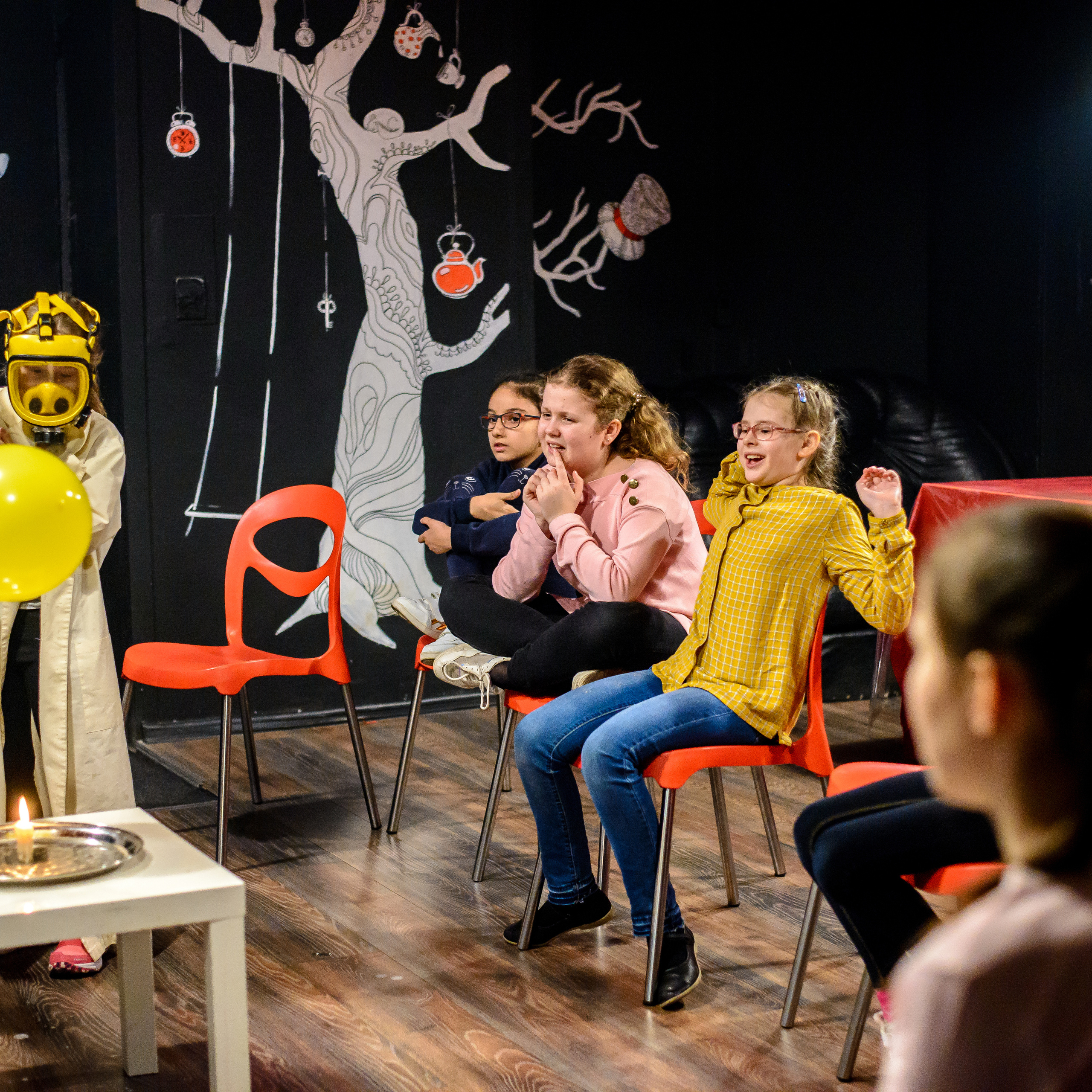 Детское шоу с сухим льдом