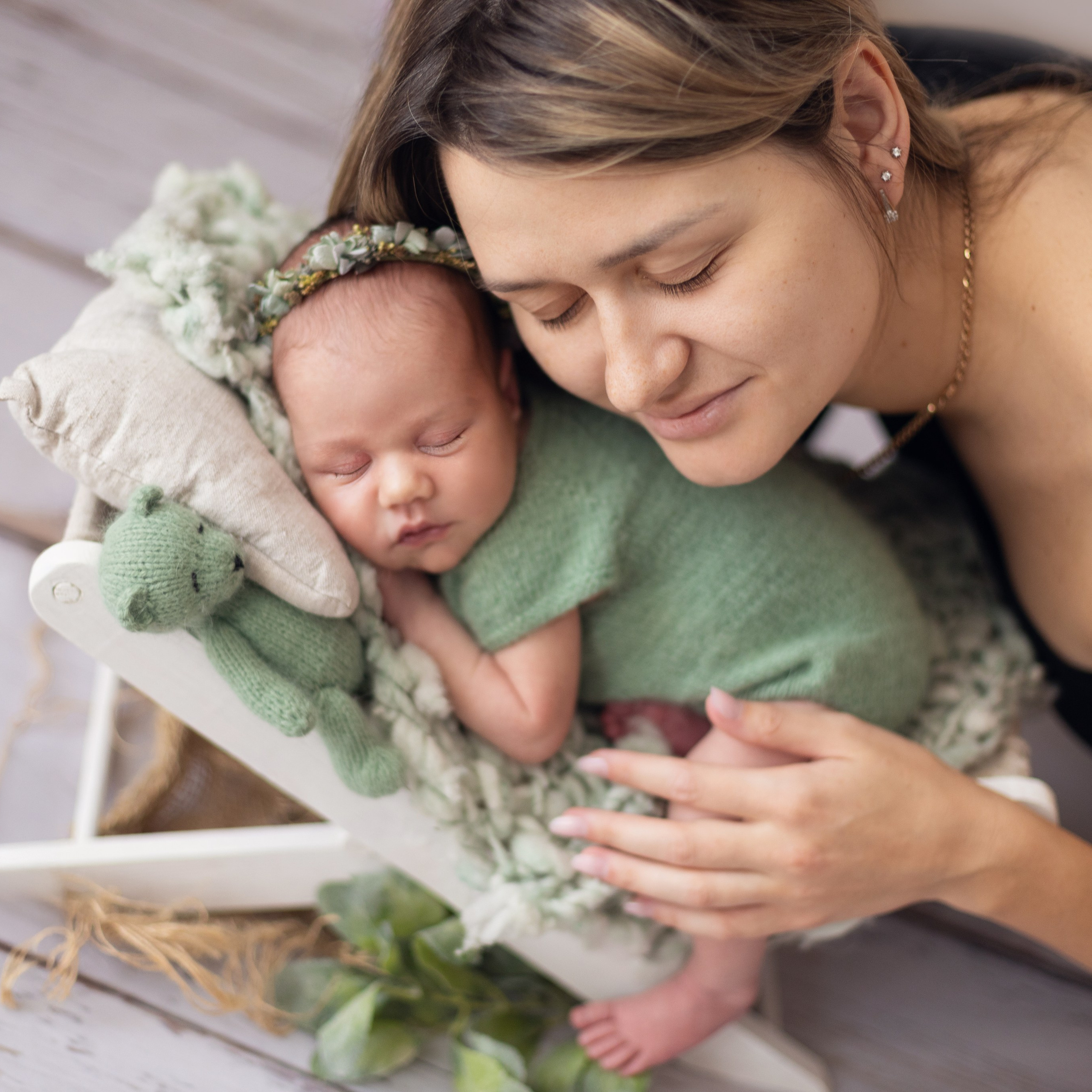 Фотограф новорождённых в Краснодаре Евгения Кузминова