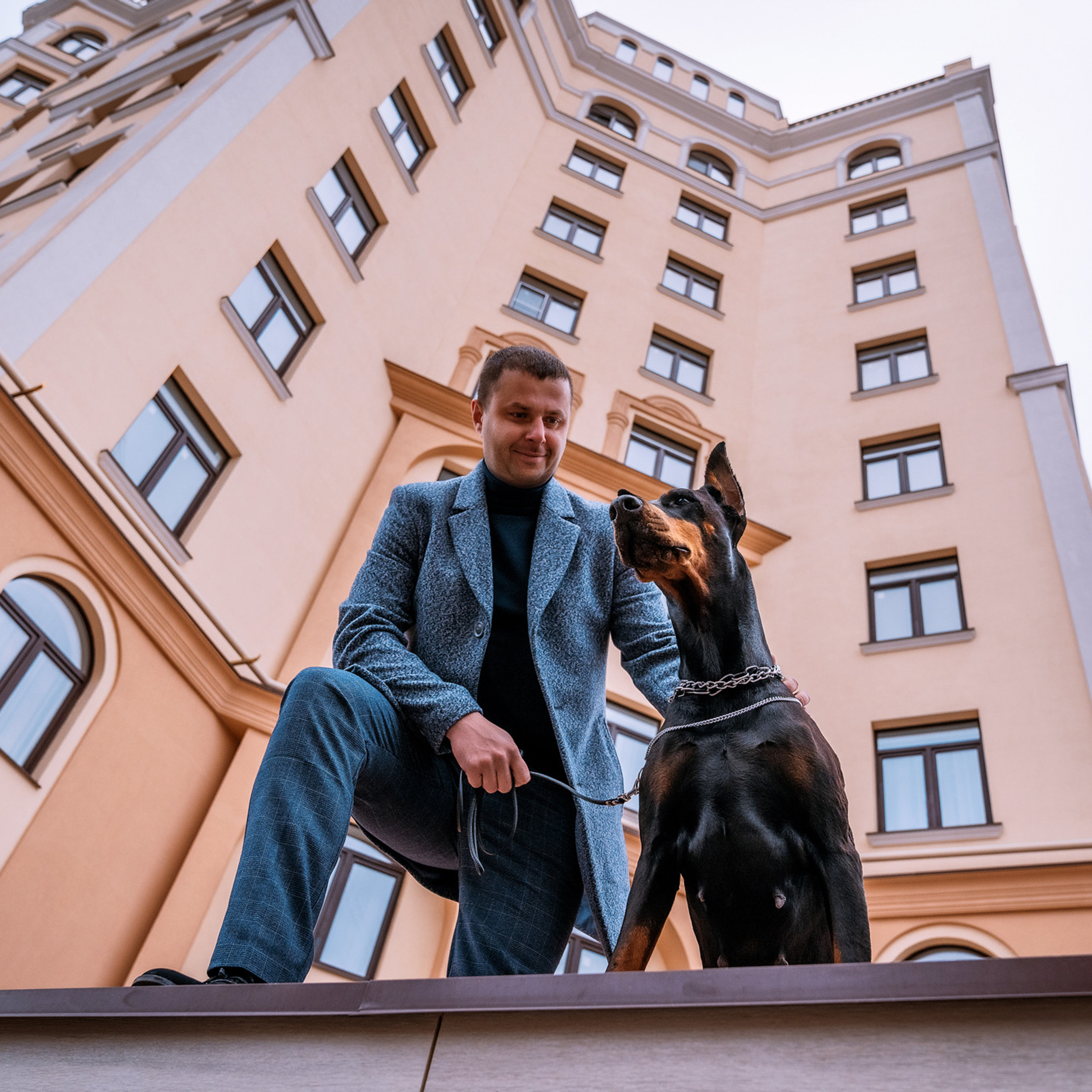 Фотосессия с Доберманом. Фотограф ОСОБЕННЫХ историй в Туле Свищенкова Виктория