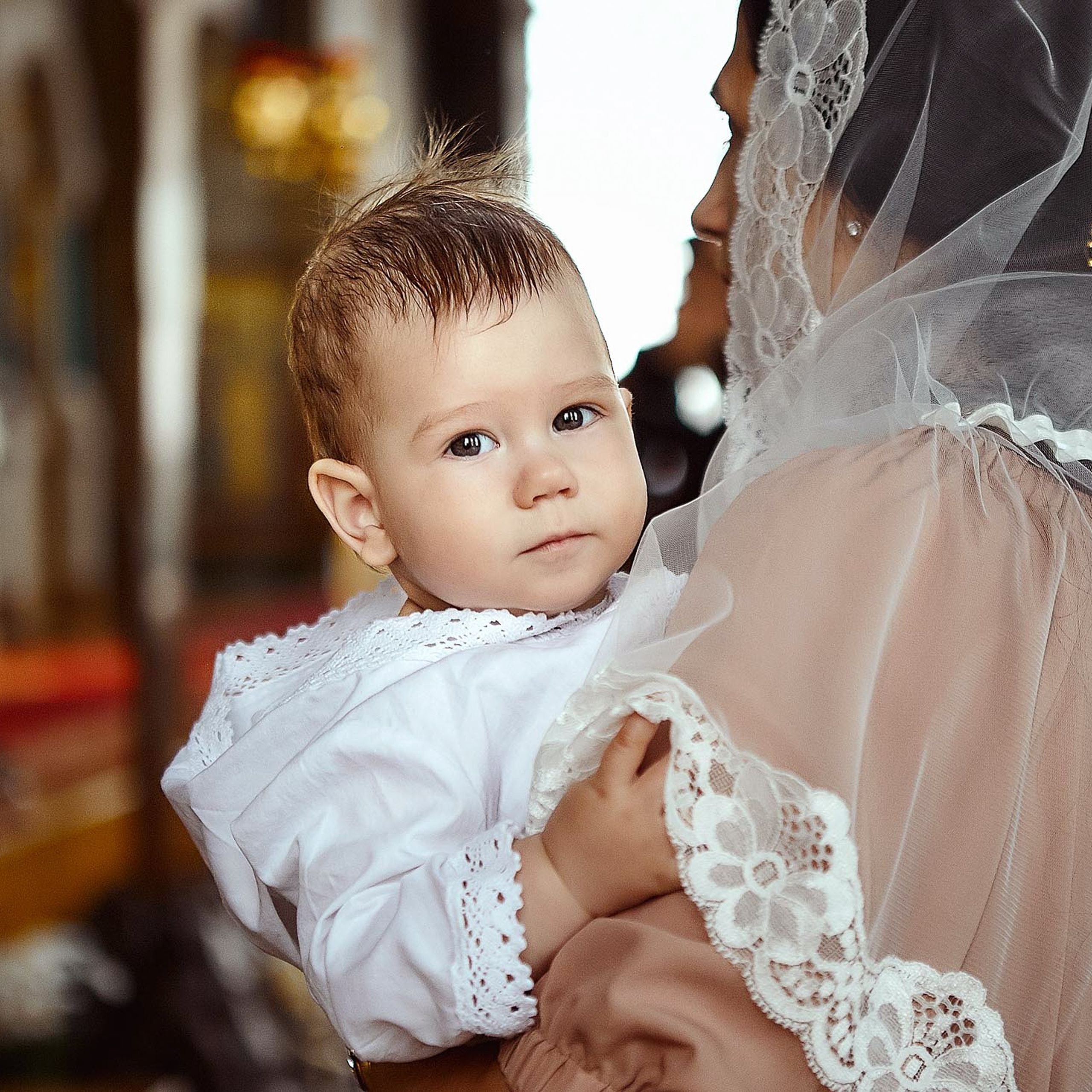 Фотосессия крещения. Фотограф Константин Калачёв
