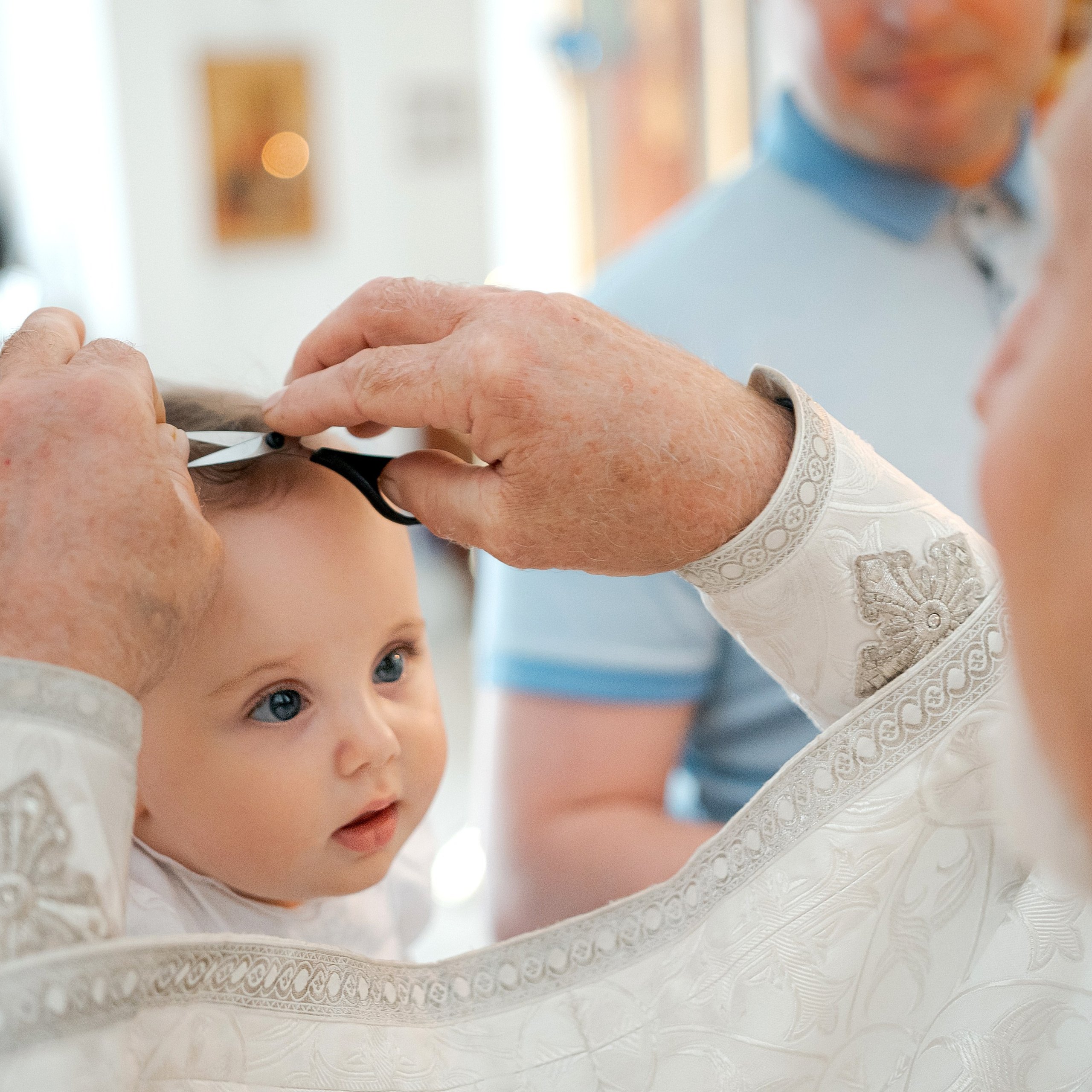 Фотосессия крещения. Фотограф Константин Калачёв