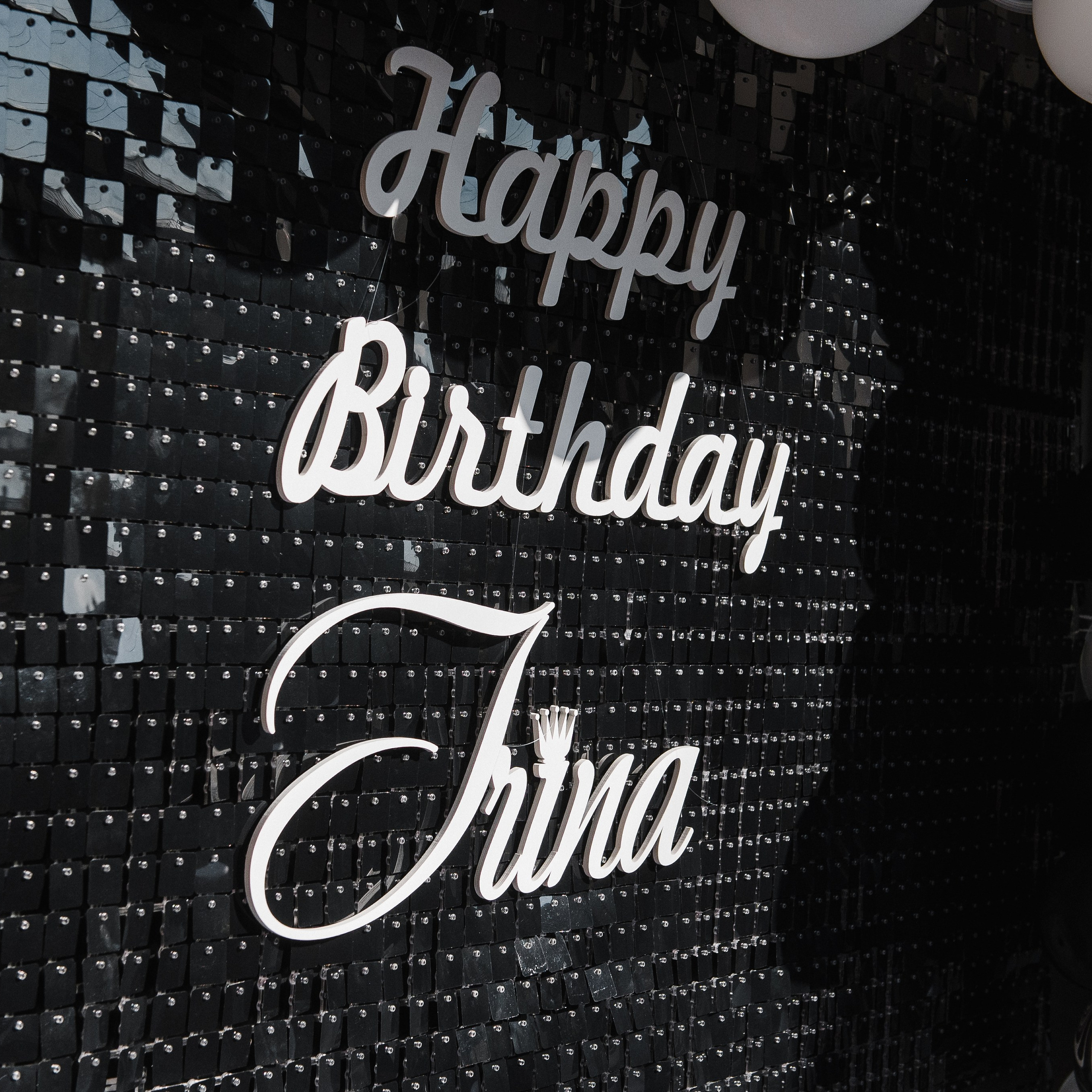 День рождение в стиле шахматы