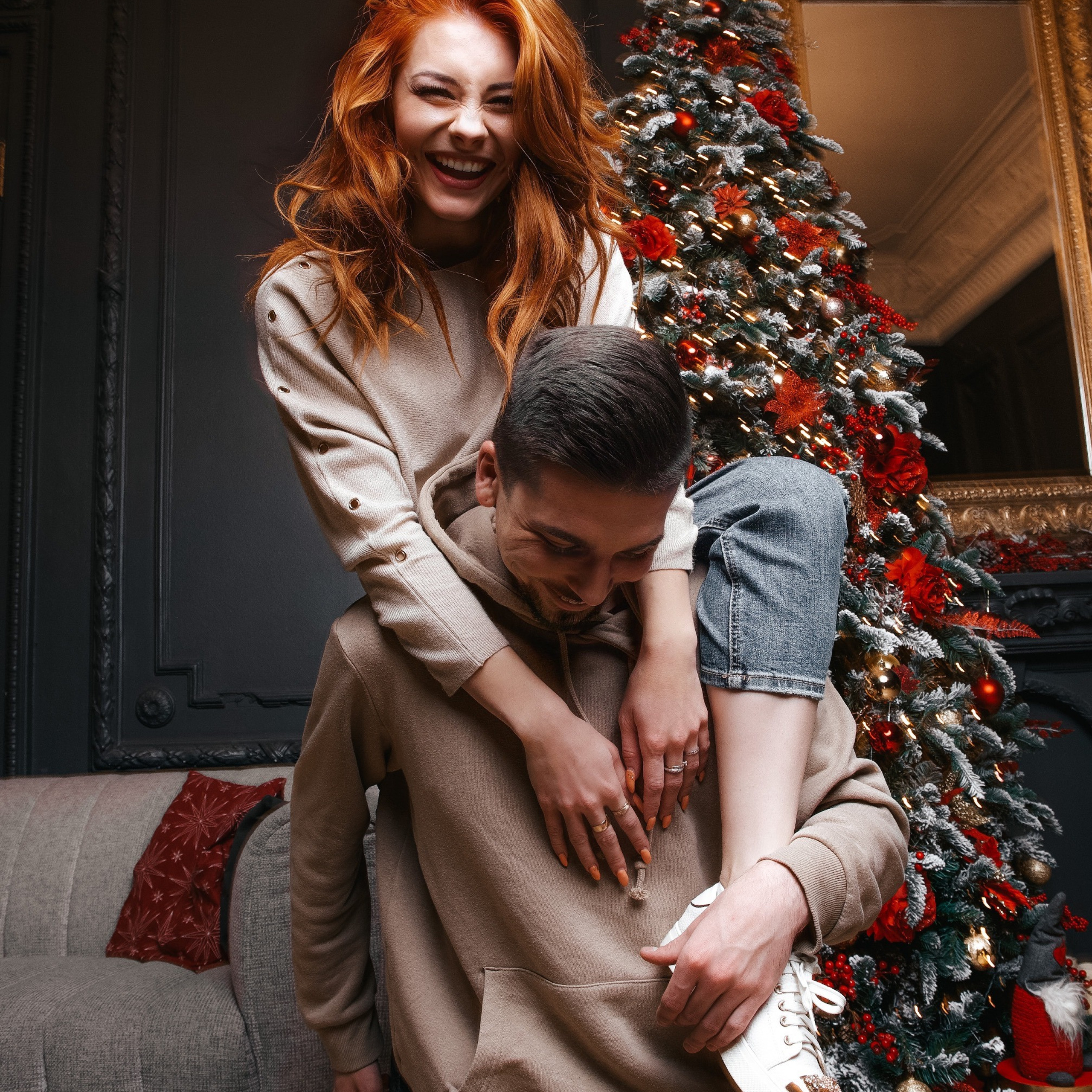 Новогоднее Love Story Алины и Никиты