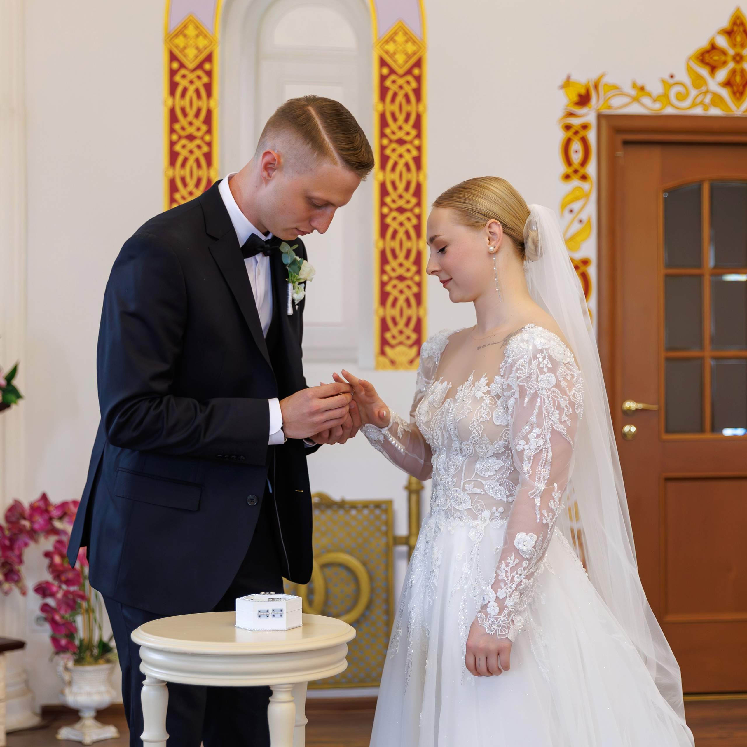 Измайловский дворец бракосочетания 5, регистрация брака, фото. Свадебный фотограф Москва и МО Сергей Киржаев