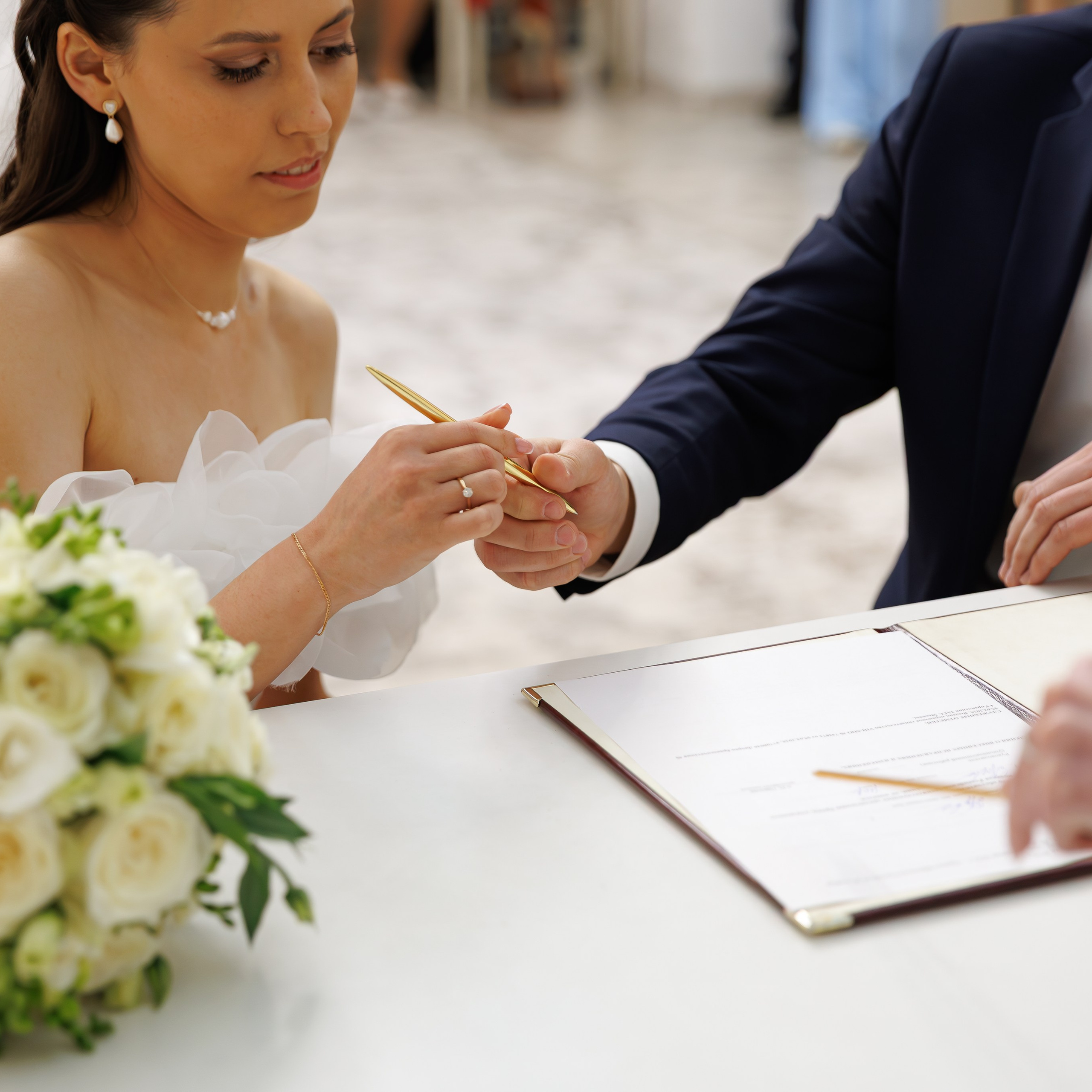 Дворец бракосочетания 4: регистрация брака, фото. Свадебный фотограф Москва и МО Сергей Киржаев