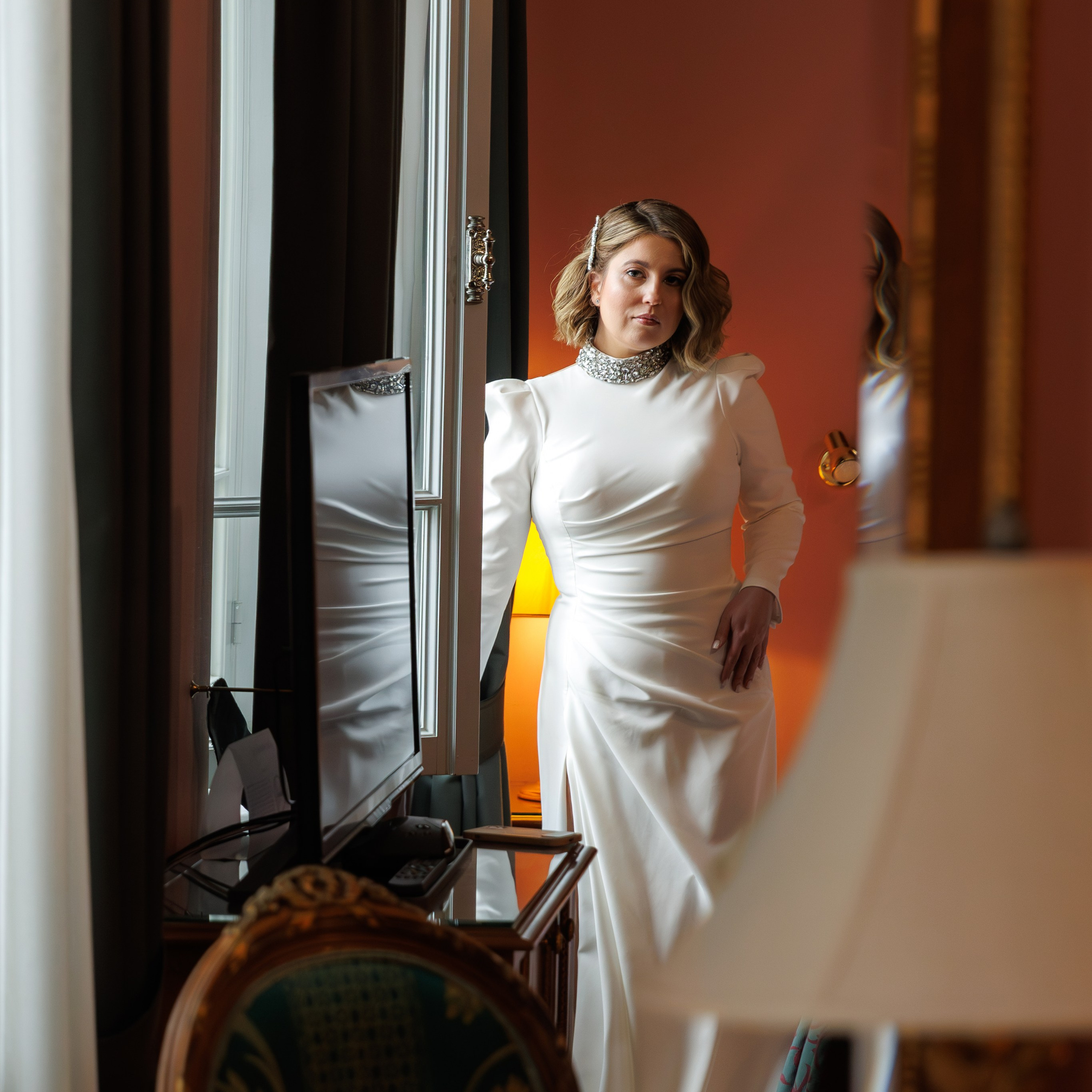 Свадебная фотосессия в гостинице Националь. Свадебный фотограф Москва и МО Сергей Киржаев