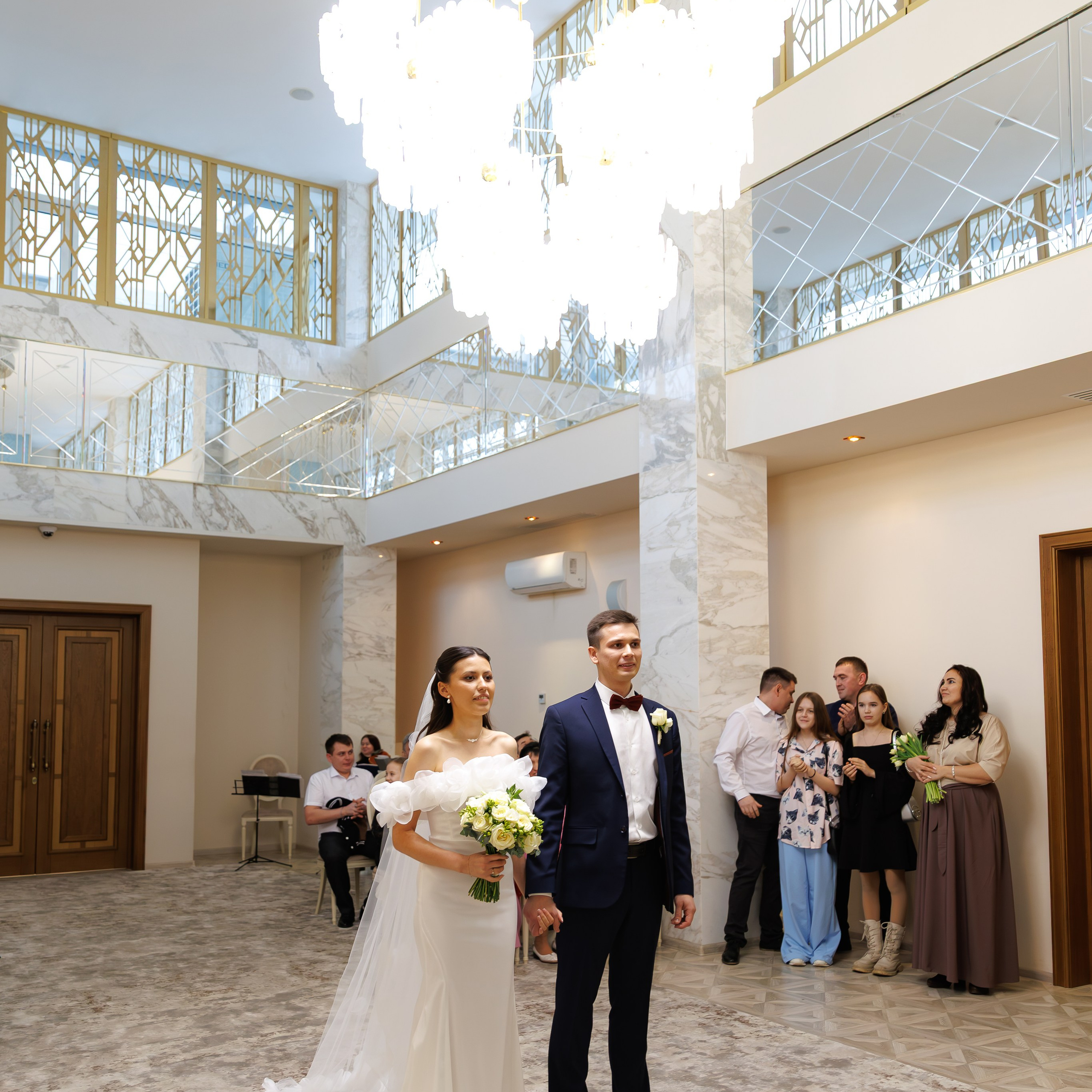 Дворец бракосочетания 4: регистрация брака, фото. Свадебный фотограф Москва и МО Сергей Киржаев