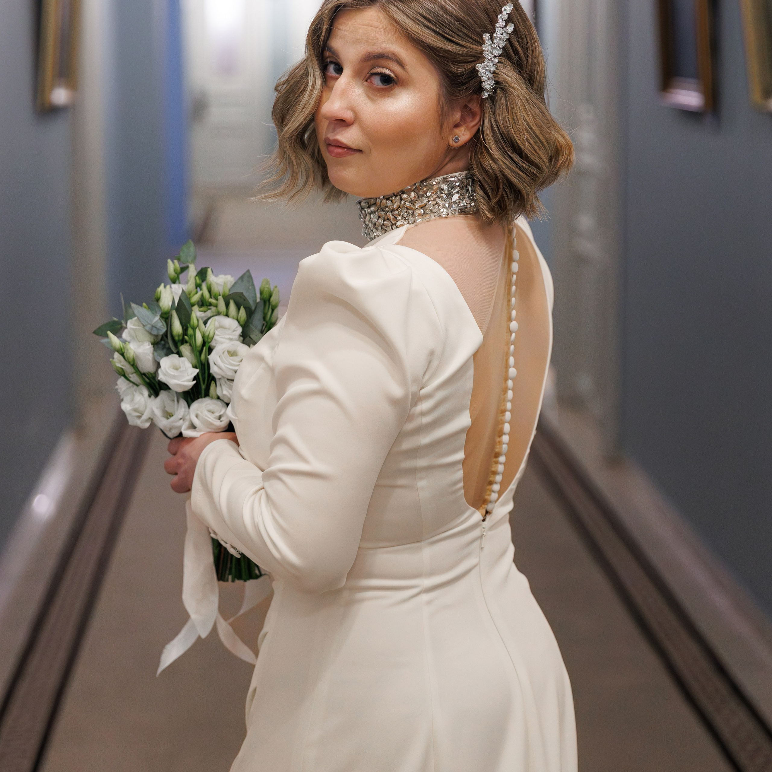 Свадебная фотосессия в гостинице Националь. Свадебный фотограф Москва и МО Сергей Киржаев