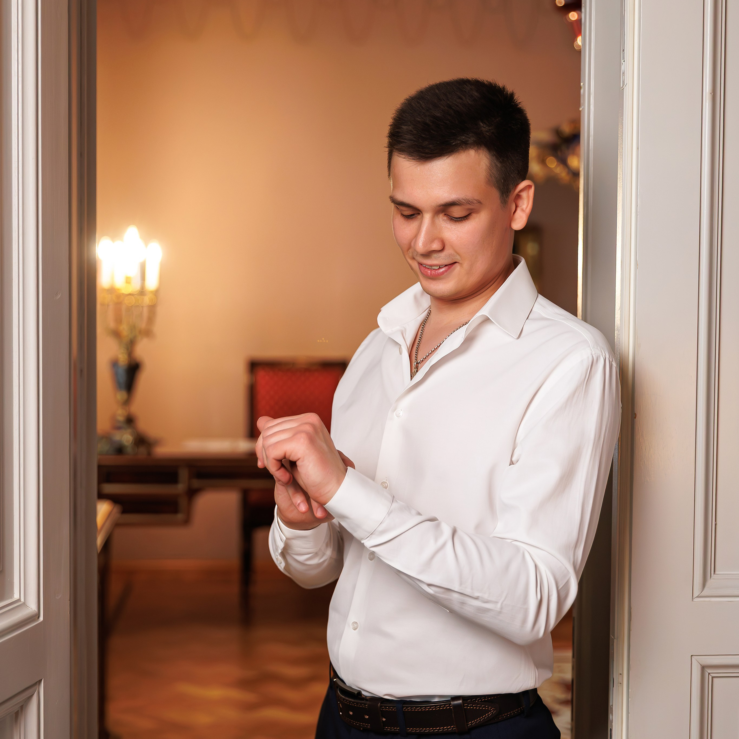 Свадебная фотосессия в гостинице Националь. Свадебный фотограф Москва и МО Сергей Киржаев