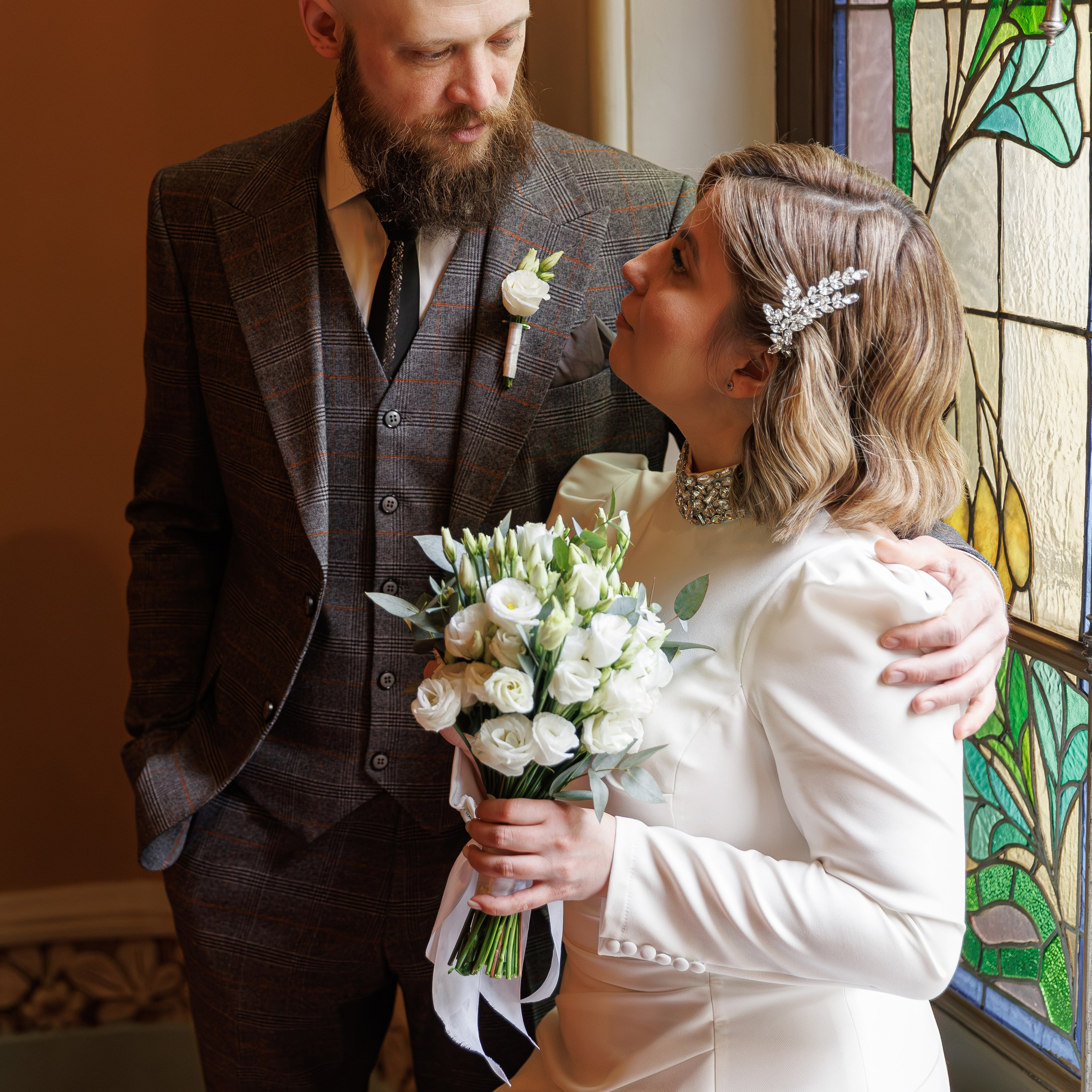 Свадебная фотосессия в гостинице Националь. Свадебный фотограф Москва и МО Сергей Киржаев