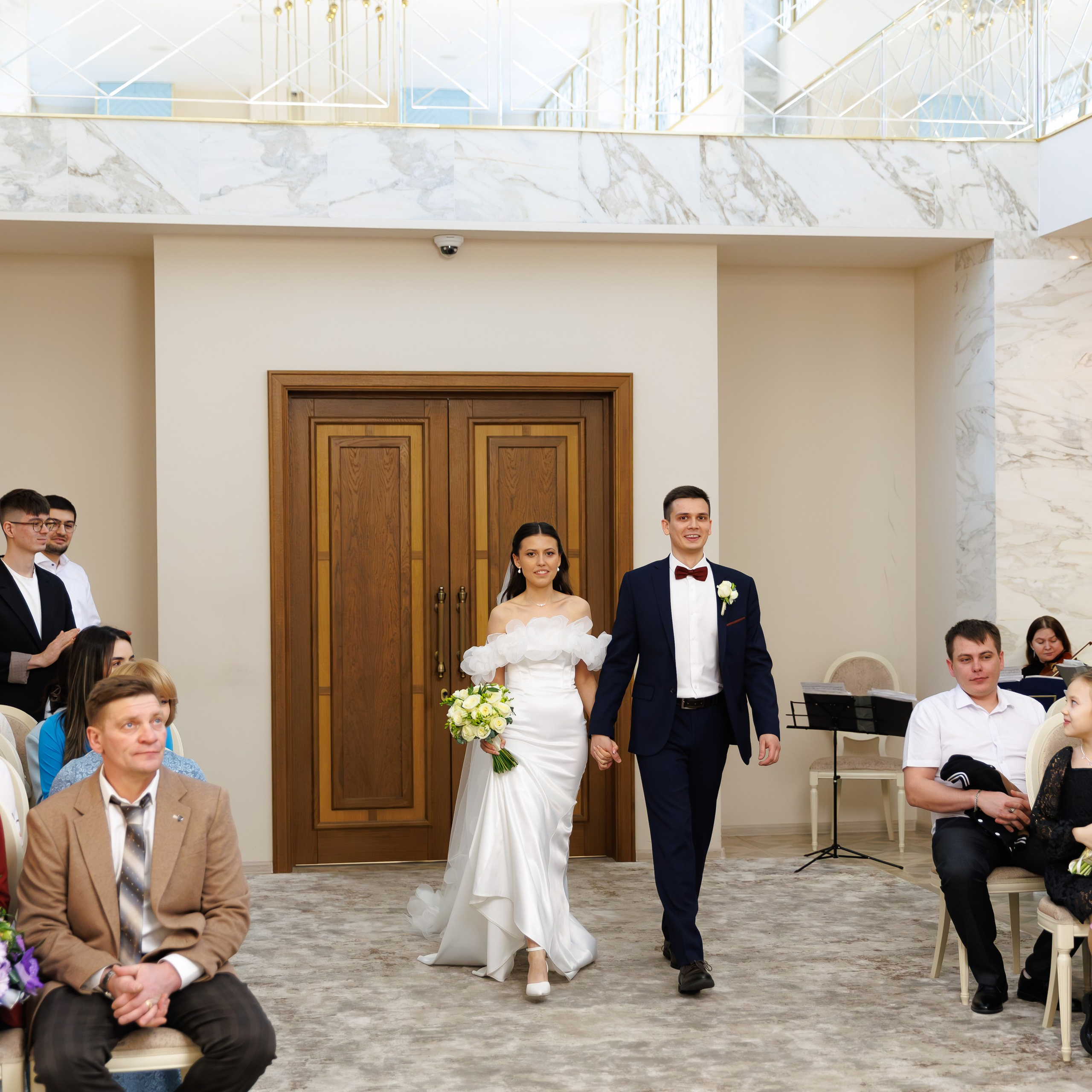 Регистрация брака во Дворце бракосочетания №4