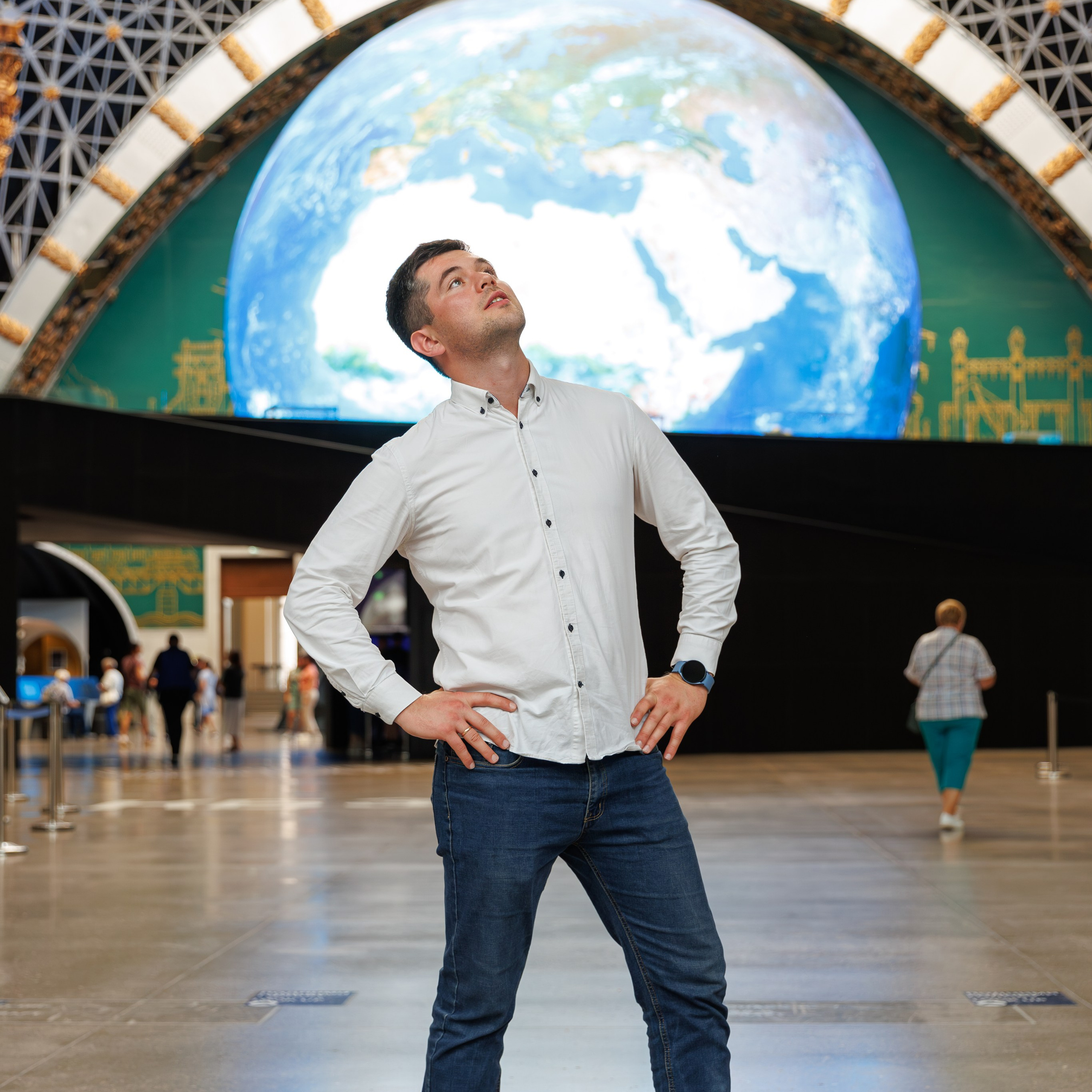 Регистрация брака в павильоне Космос на ВДНХ. Свадебный фотограф Москва и МО Сергей Киржаев