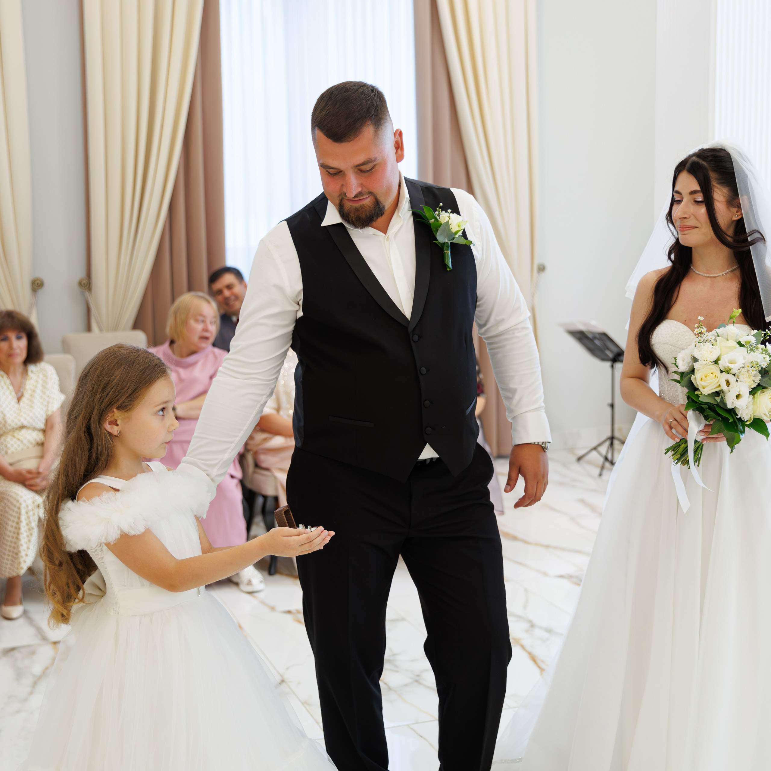 Церемония бракосочетания в Шипиловском дворце Москва